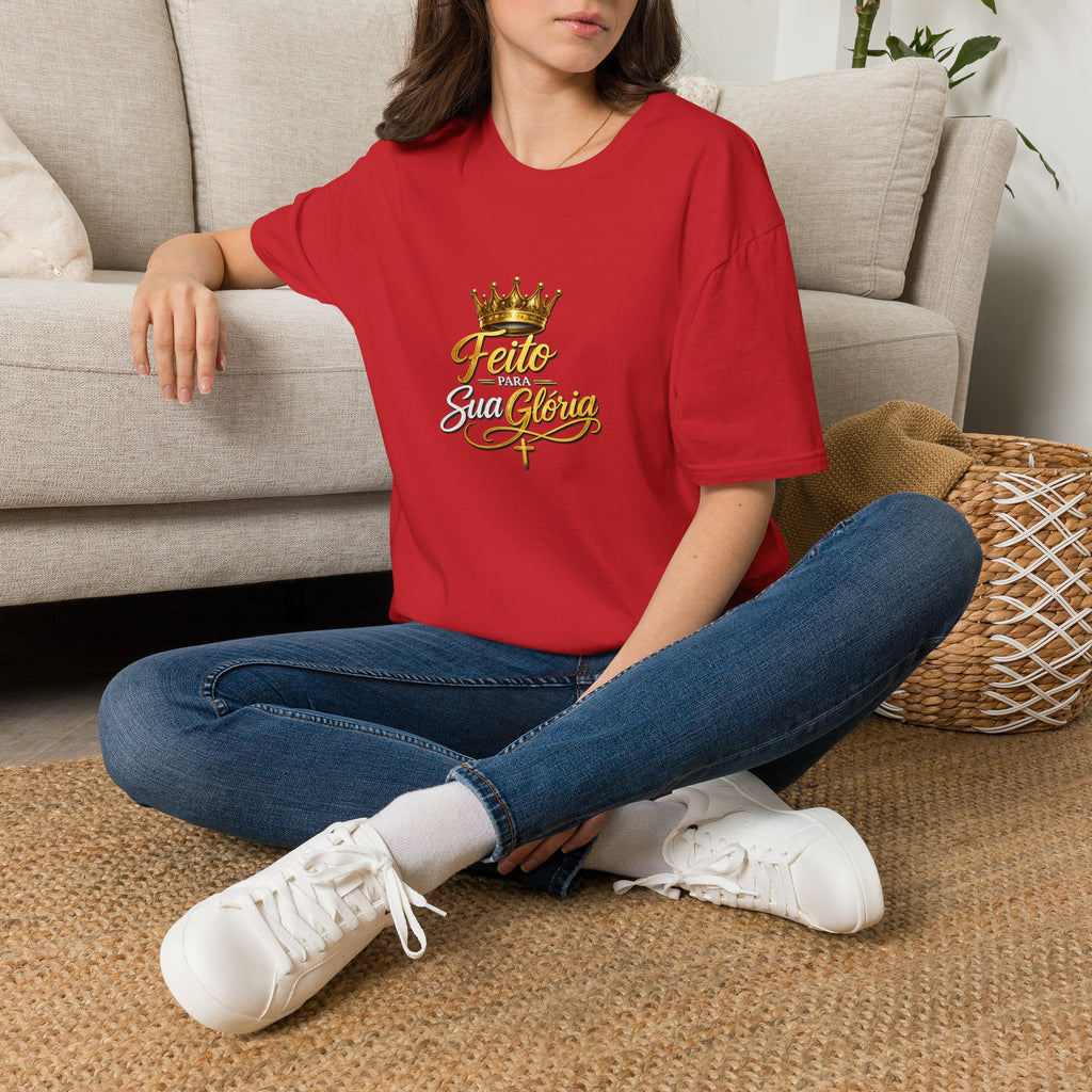 T-Shirt "Feito Para Sua Glória"
