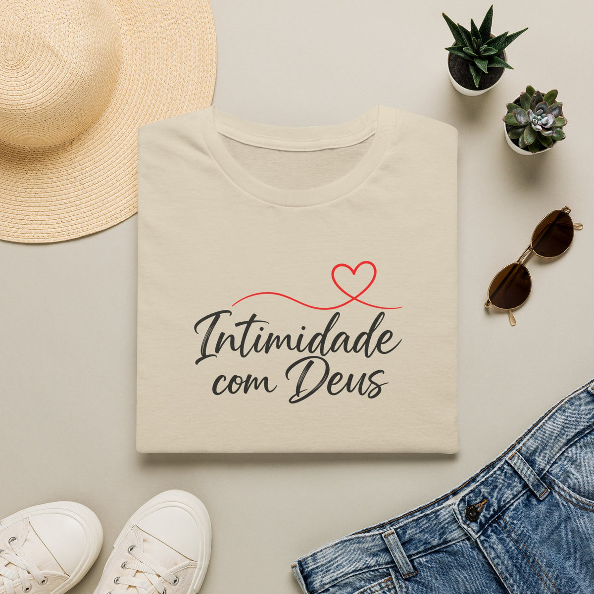 T-Shirt "Intimidade com Deus"