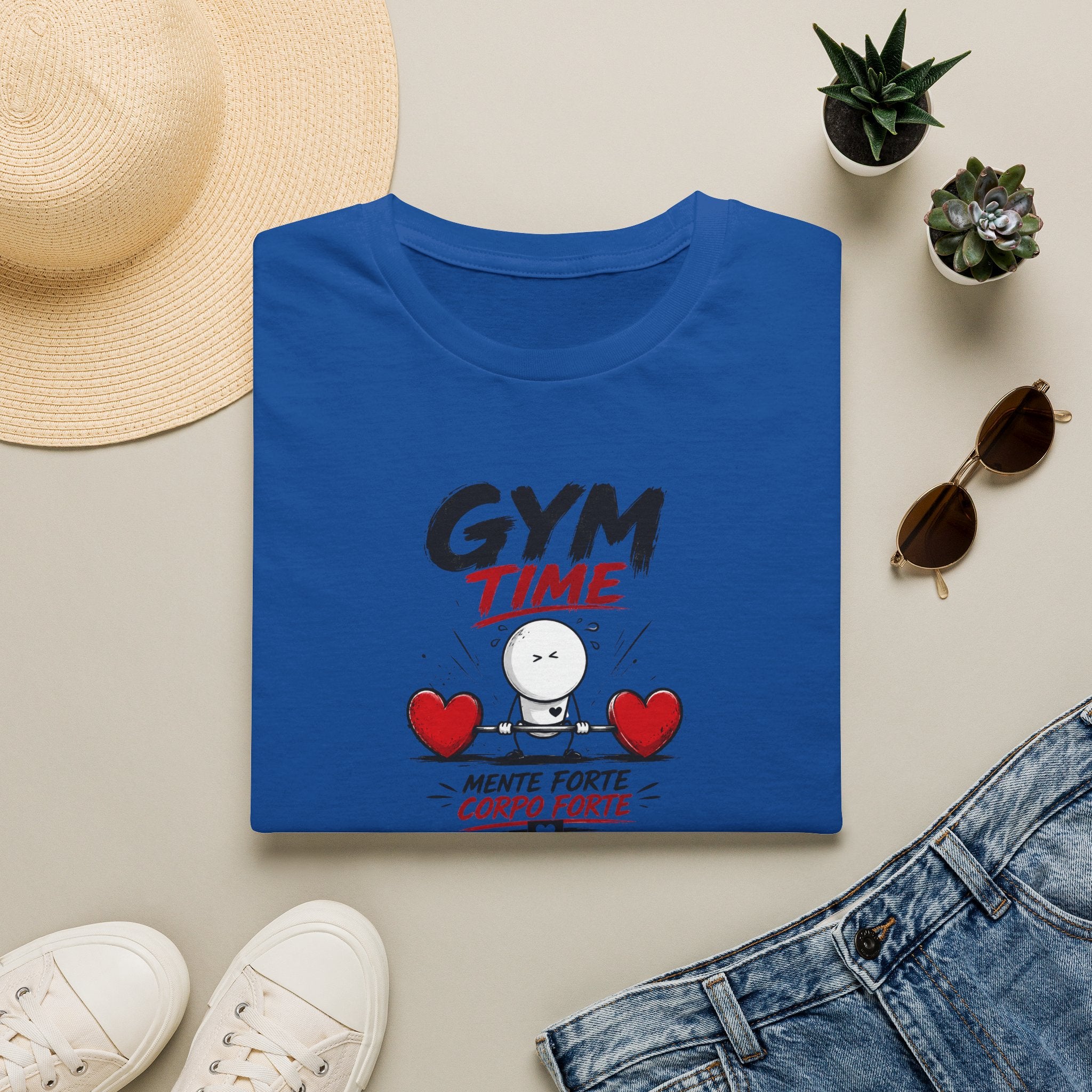 T-Ship "Gym Time, mente forte corpo forte