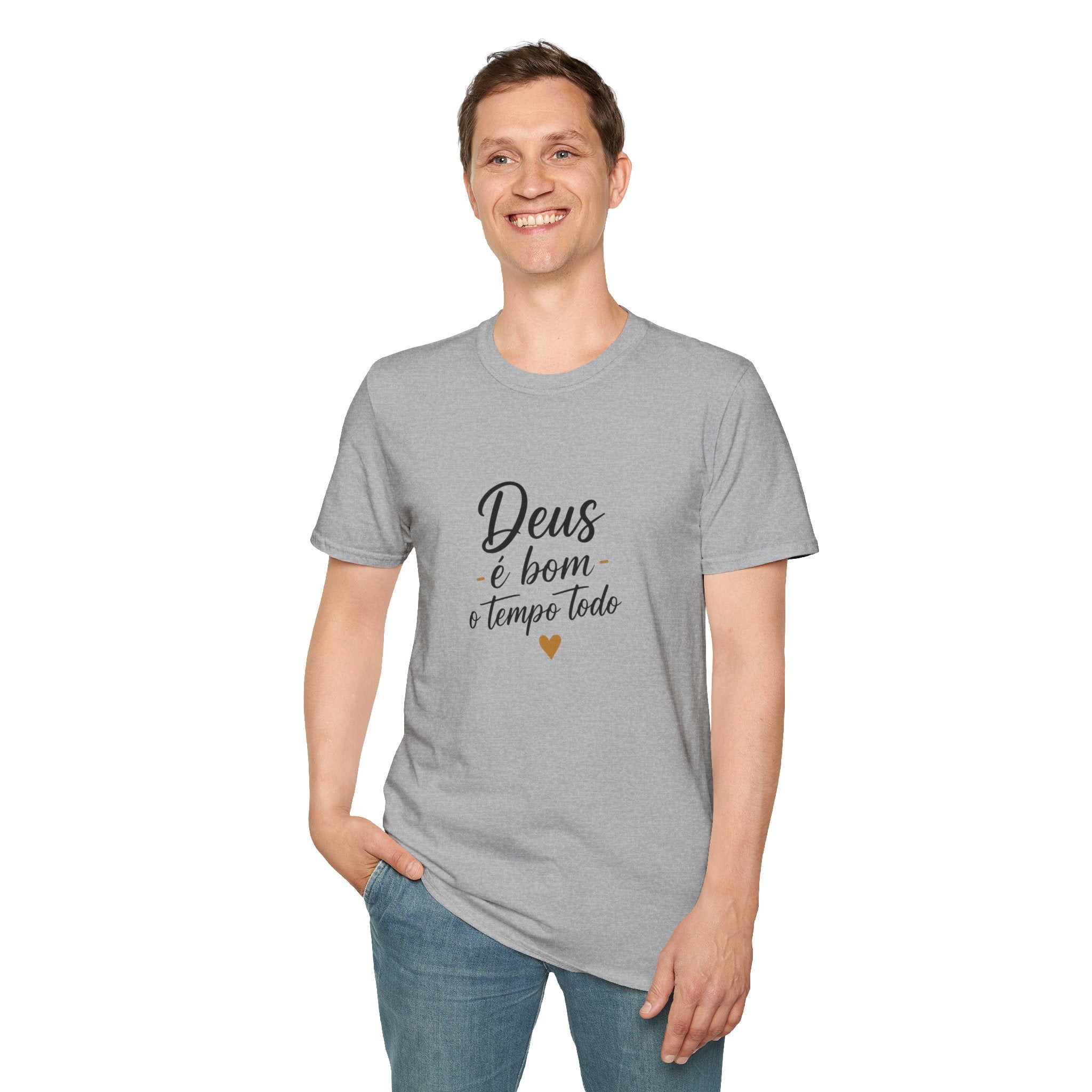 T-Shirt "Deus é bom o tempo todo"