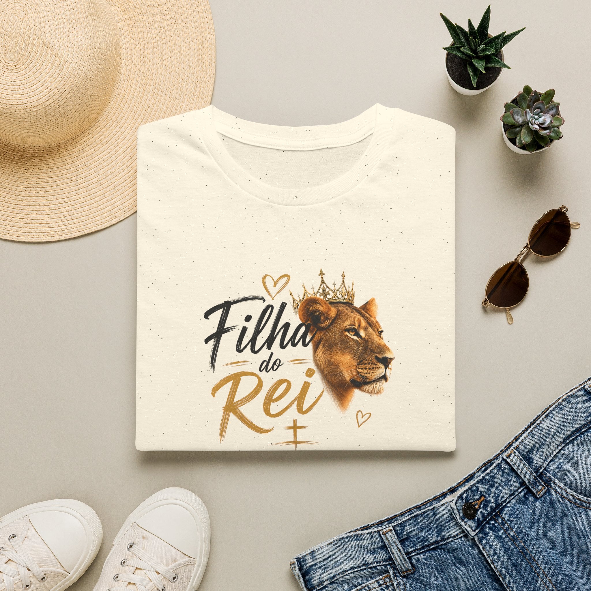 T-Shirt "Filha do Rei"