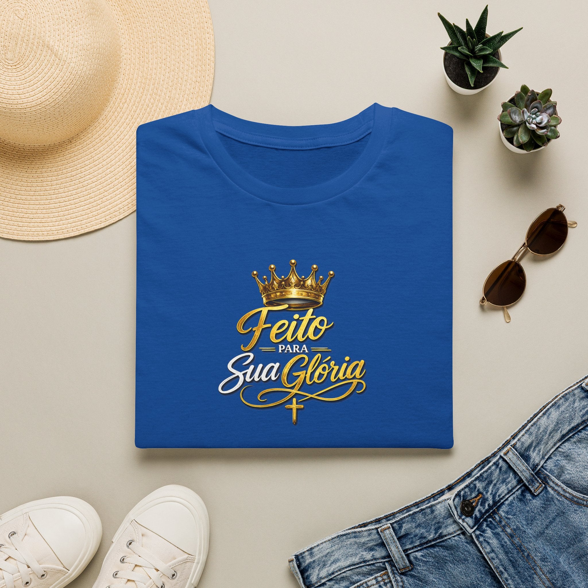 T-Shirt "Feito Para Sua Glória"