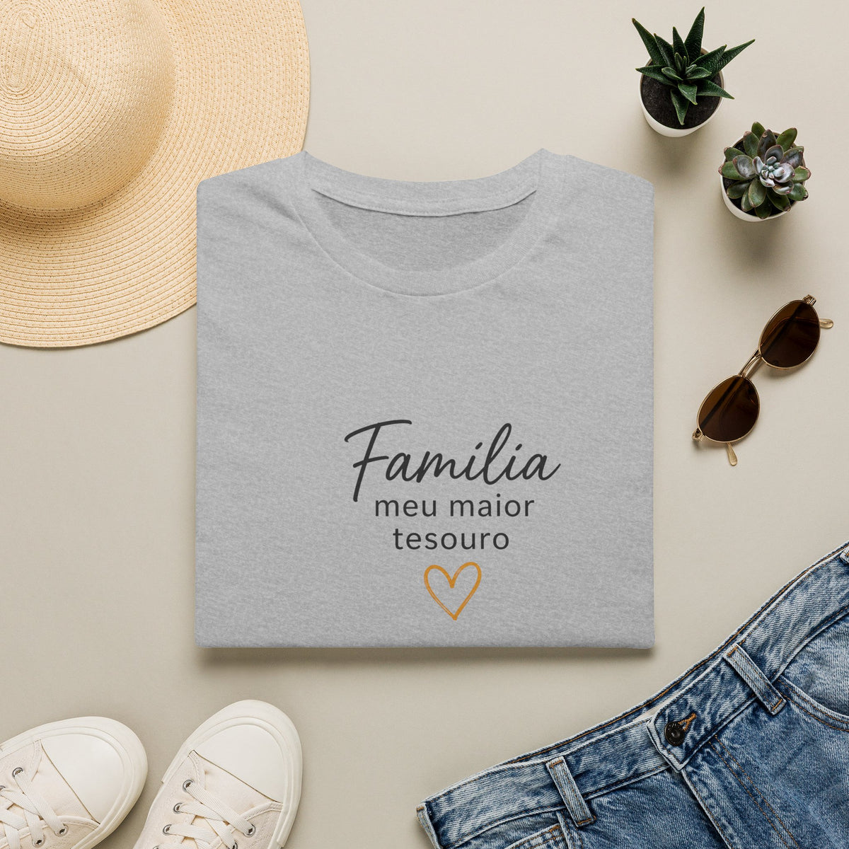 T-Shirt "Familia meu maior tesouro"