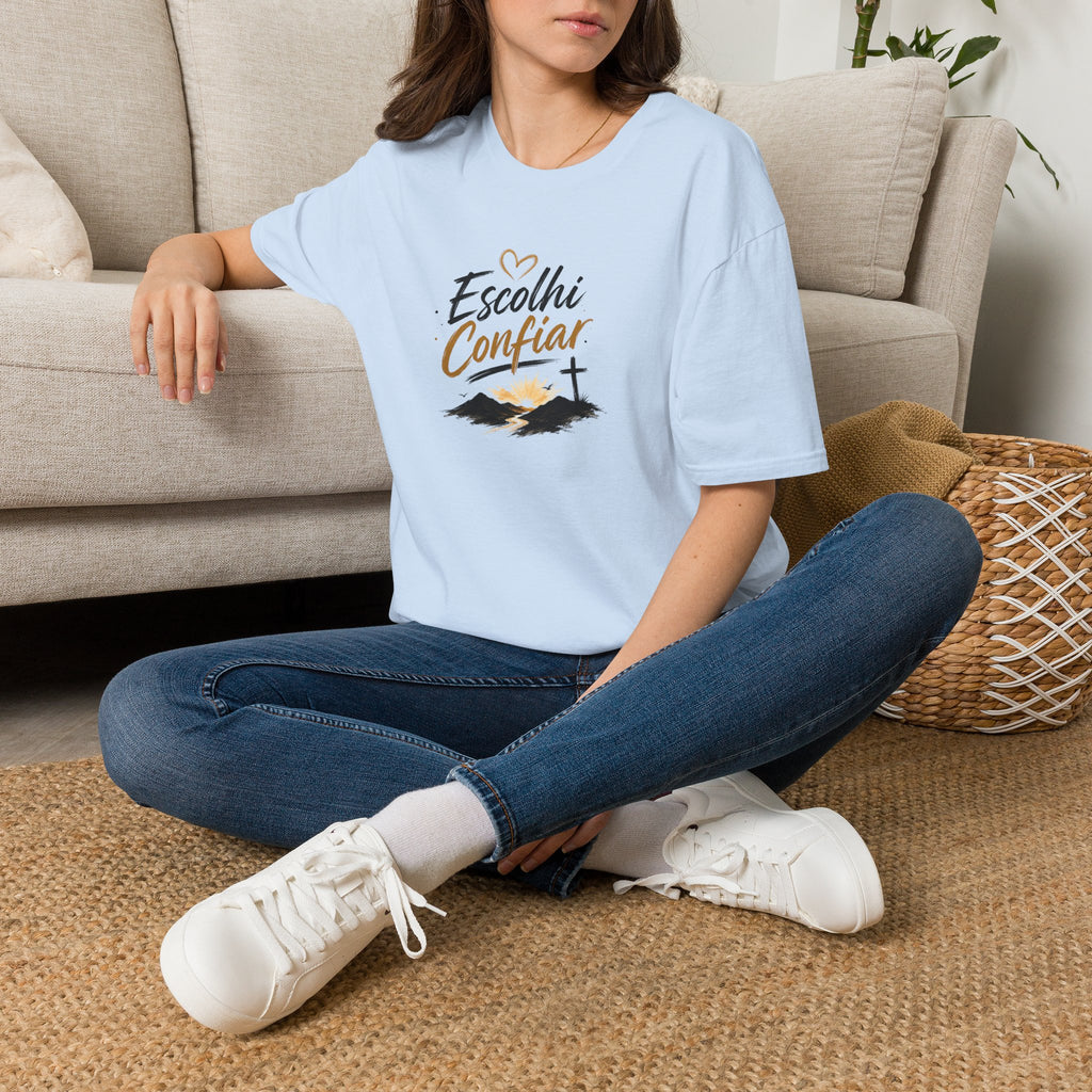 T-Shirt "Escolhi Confiar"