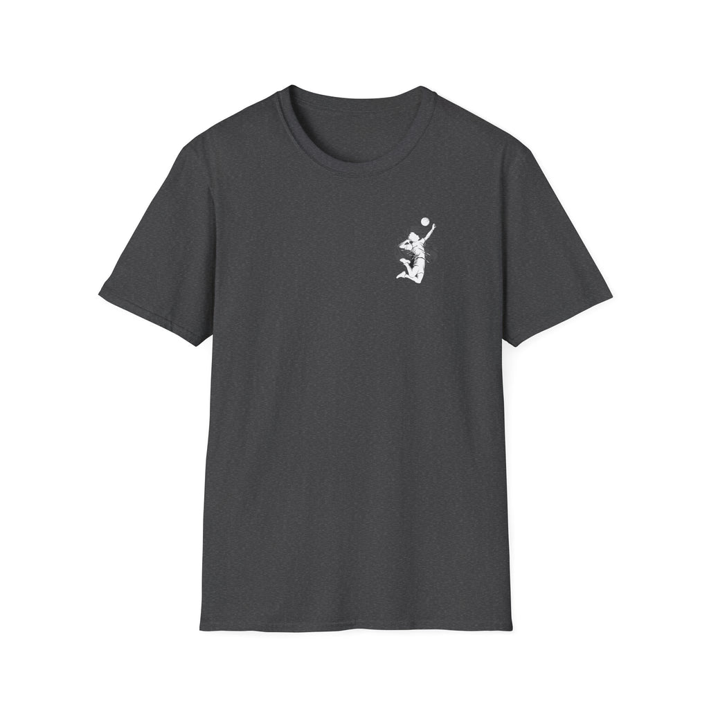 T-Shirt — “Fly High Hit Hard” Volleyboll