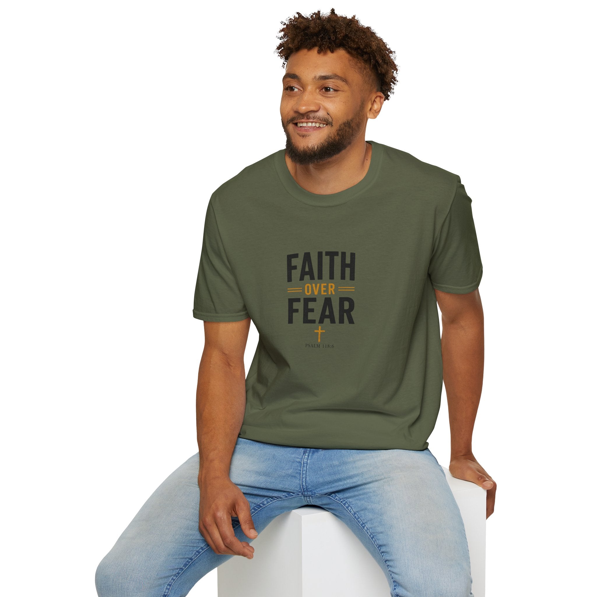 T-Shirt "Faith over fear"