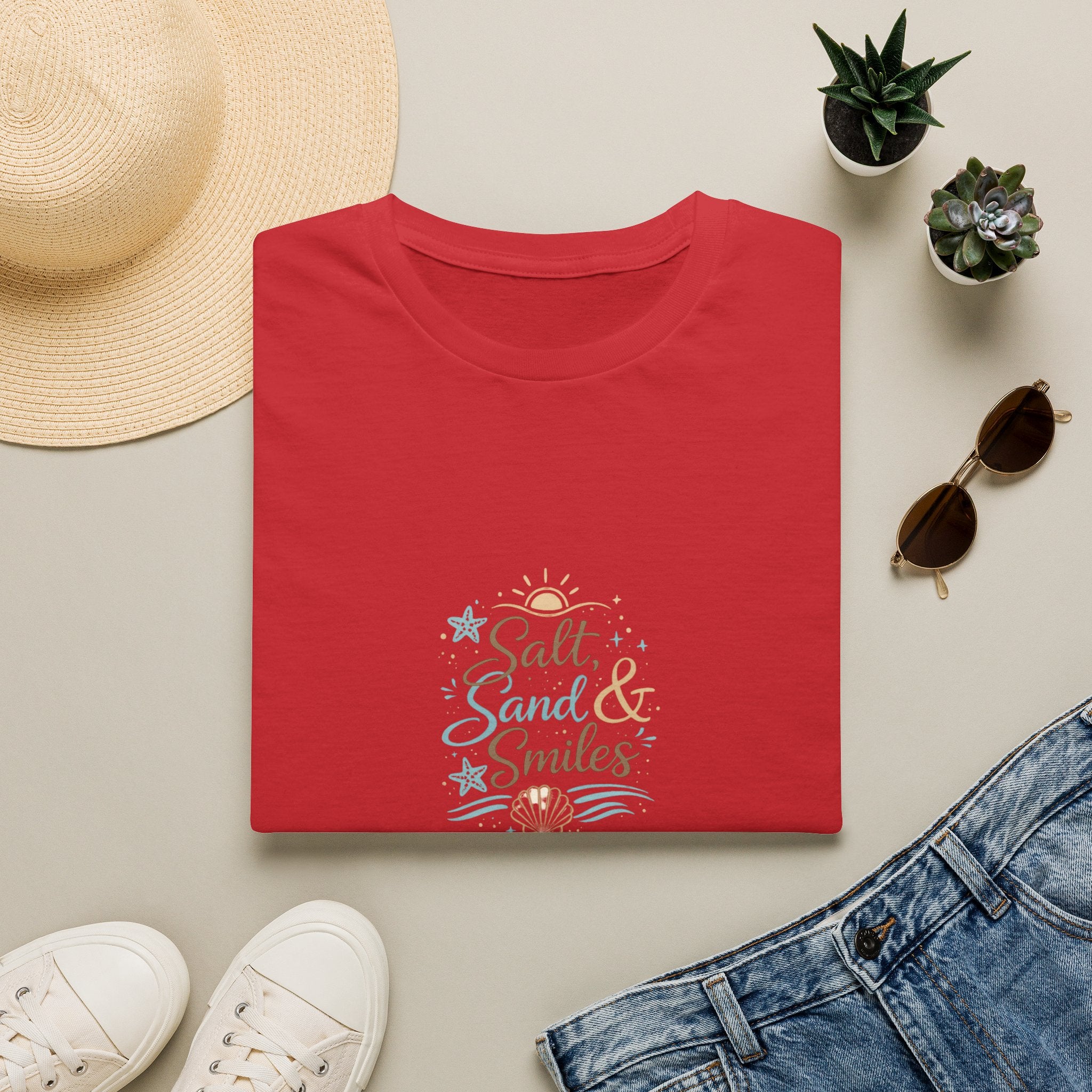 T-Shirt "Salt, Sand & Smiles"