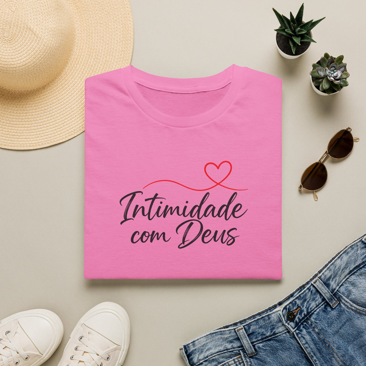 T-Shirt "Intimidade com Deus"