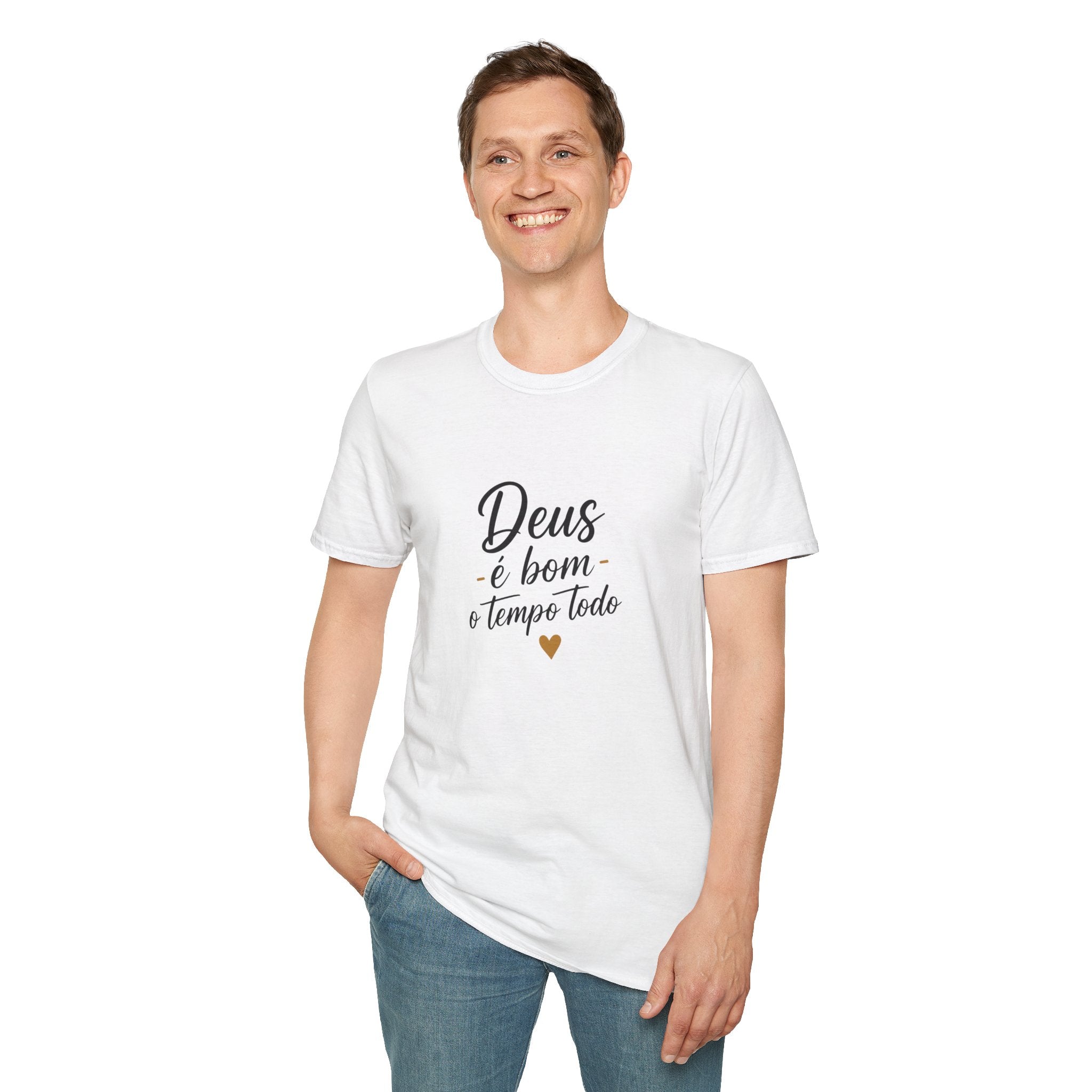 T-Shirt "Deus é bom o tempo todo"