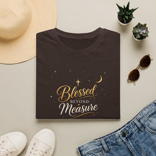 T-Shirt "Blessed beyond measure"