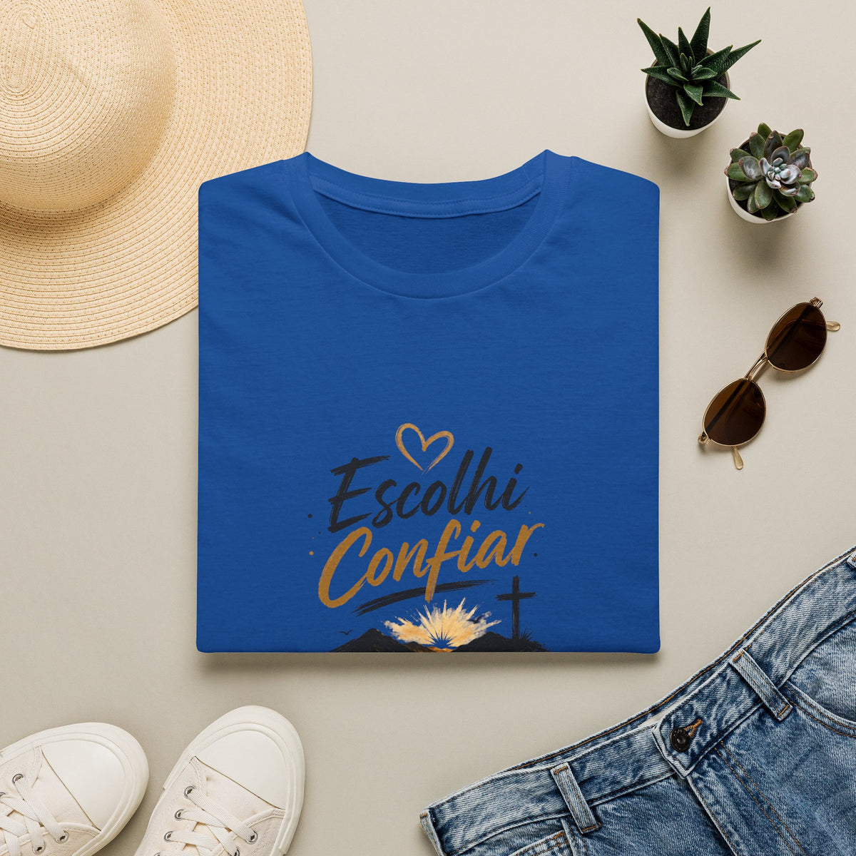 T-Shirt — "Escolhi Confiar"
