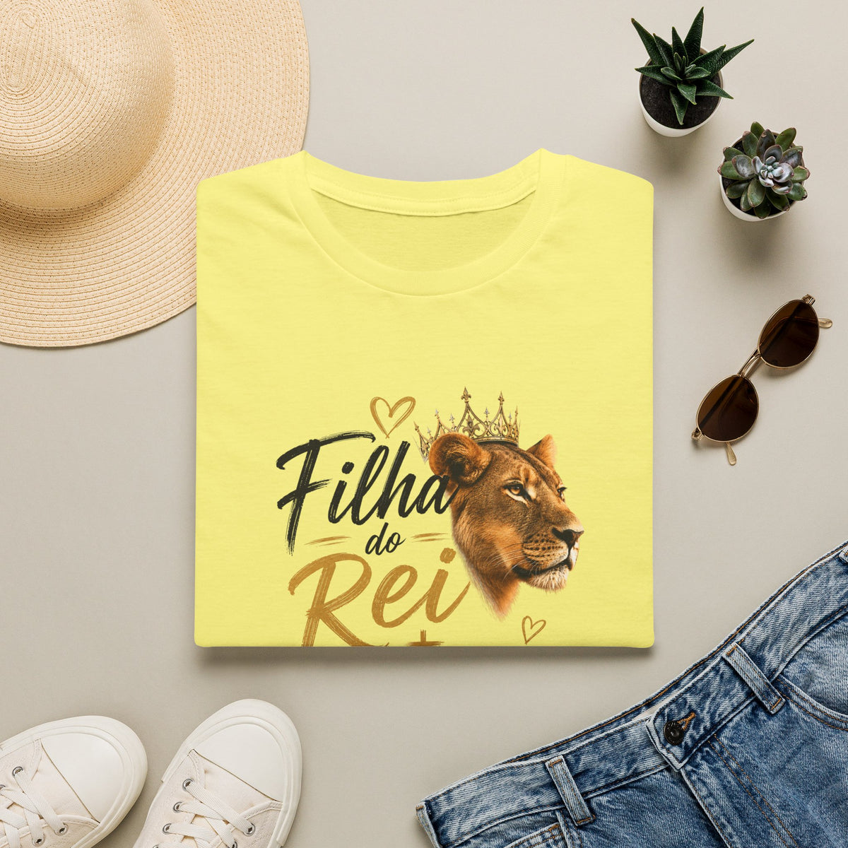T-Shirt "Filha do Rei"