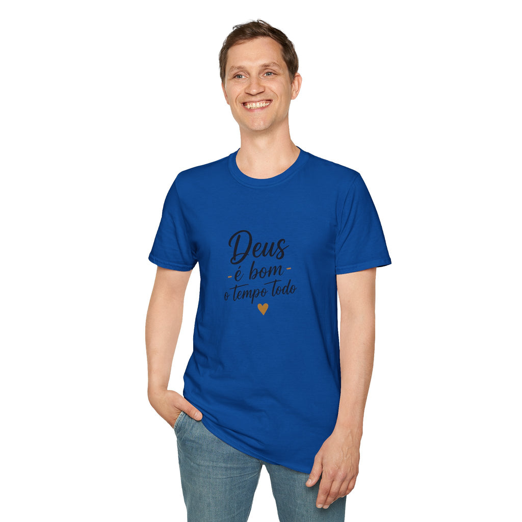 T-Shirt "Deus é bom o tempo todo"