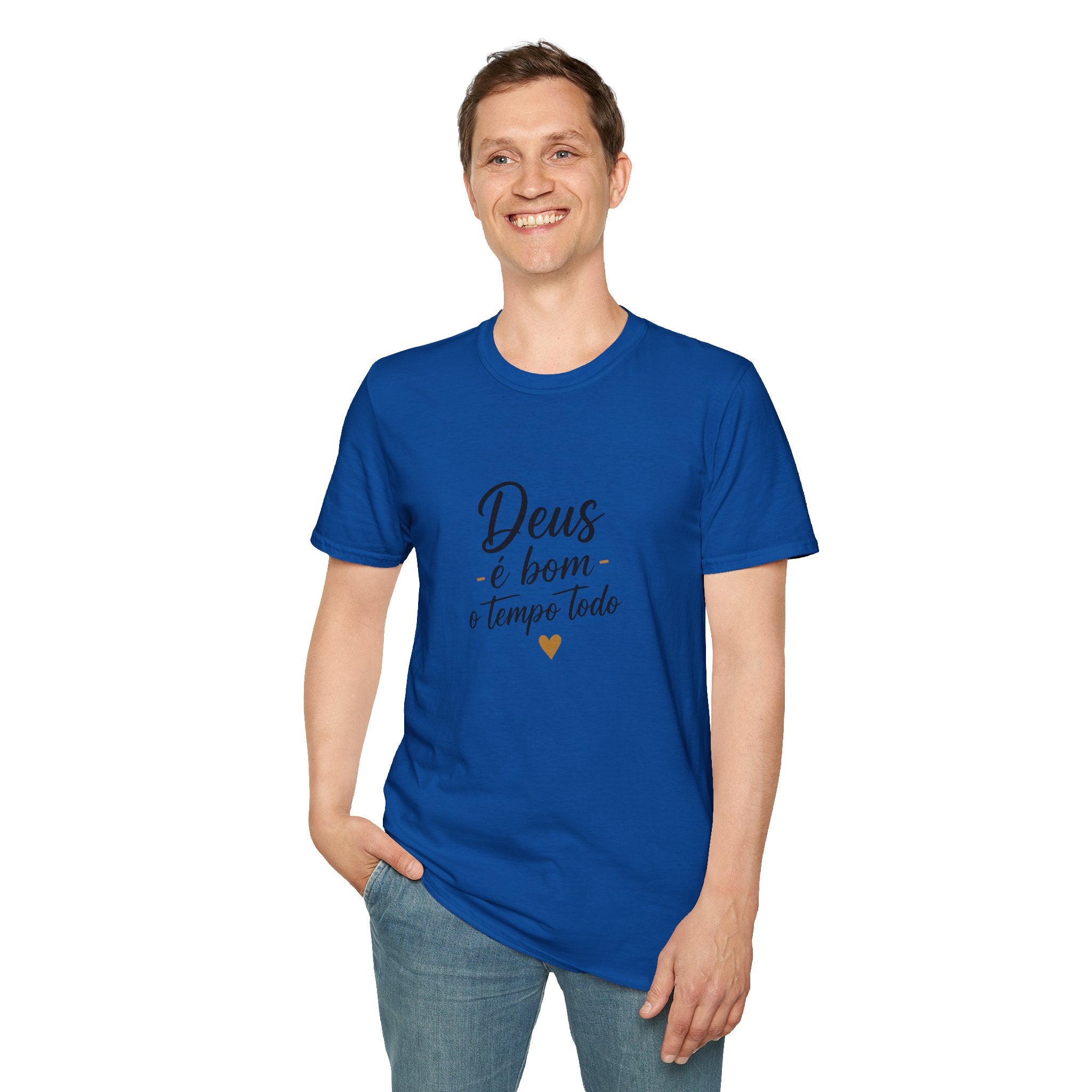 T-Shirt "Deus é bom o tempo todo"