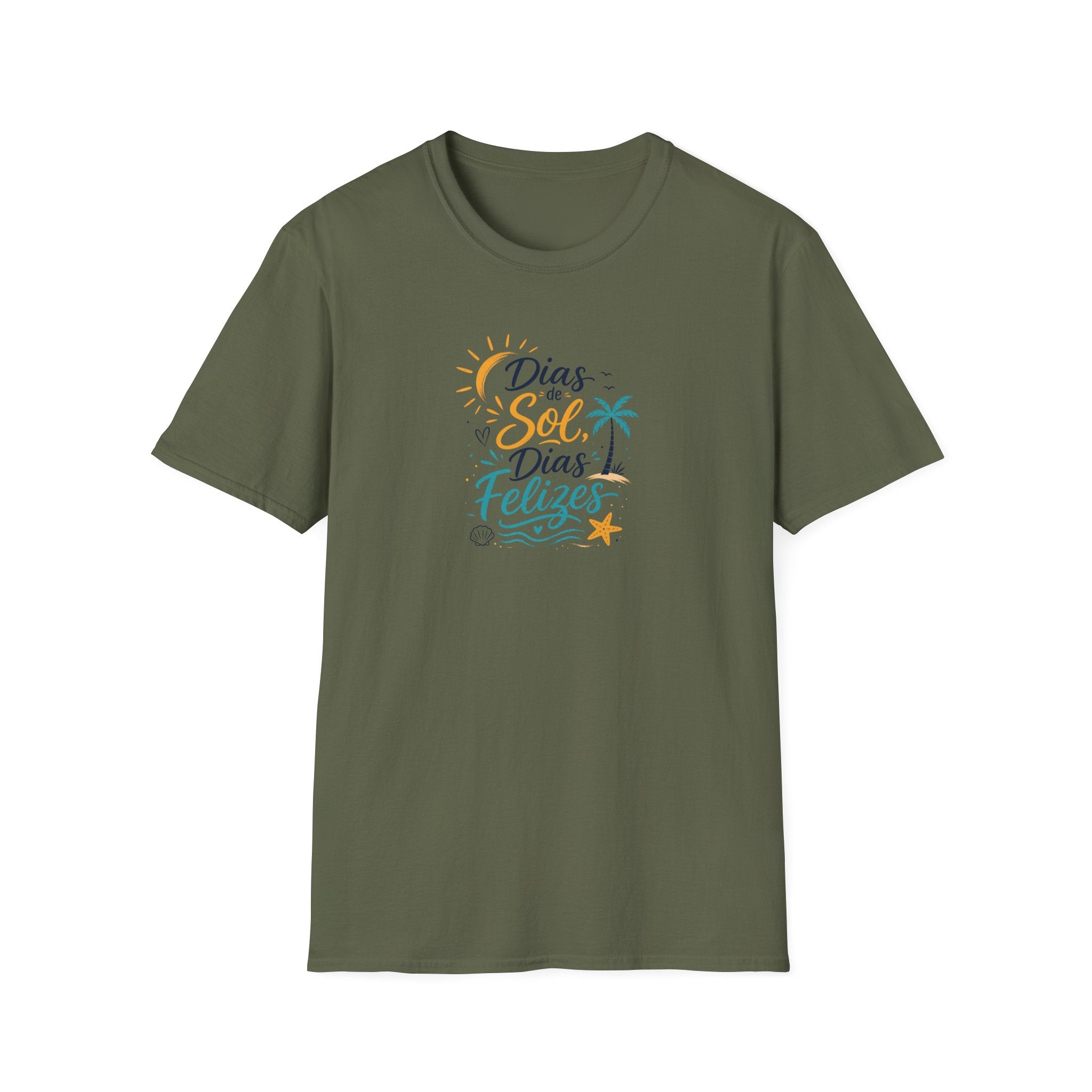T-Shirt — "Días de Sol, Días Felizes"