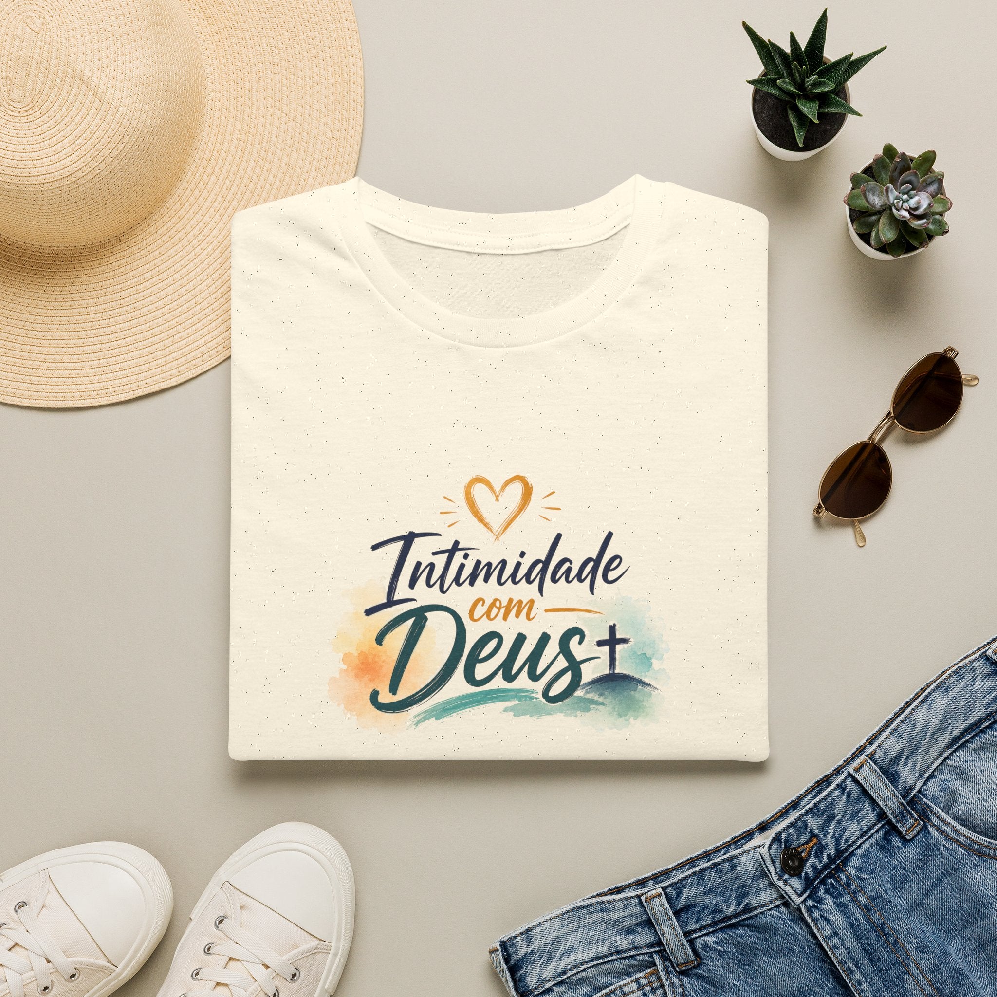 T-Shirt "Intimidade com Deus"
