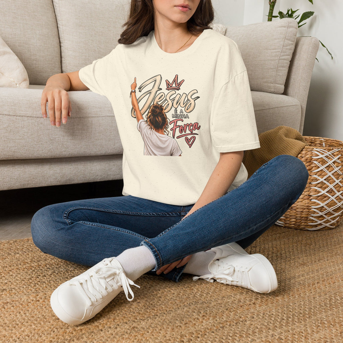 T-Shirt — Jesus é minha força