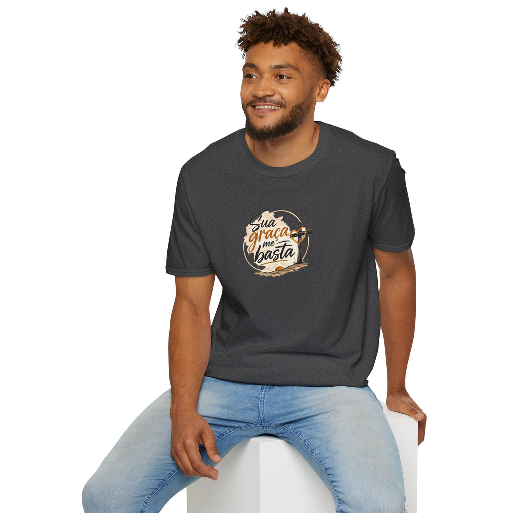 T‑Shirt - "Sua Graça Me Basta"