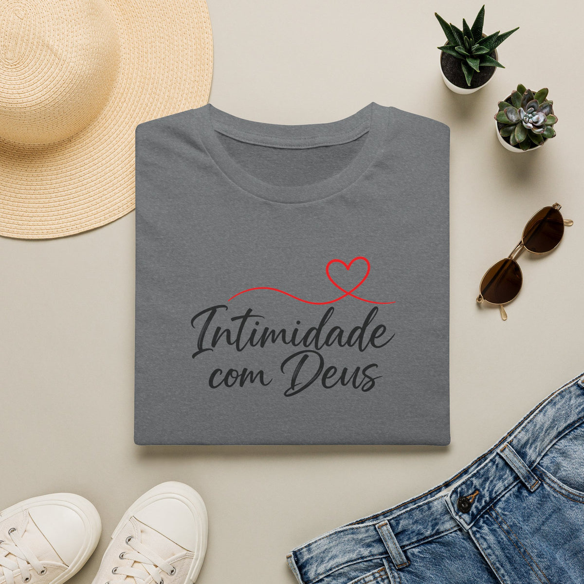 T-Shirt "Intimidade com Deus"