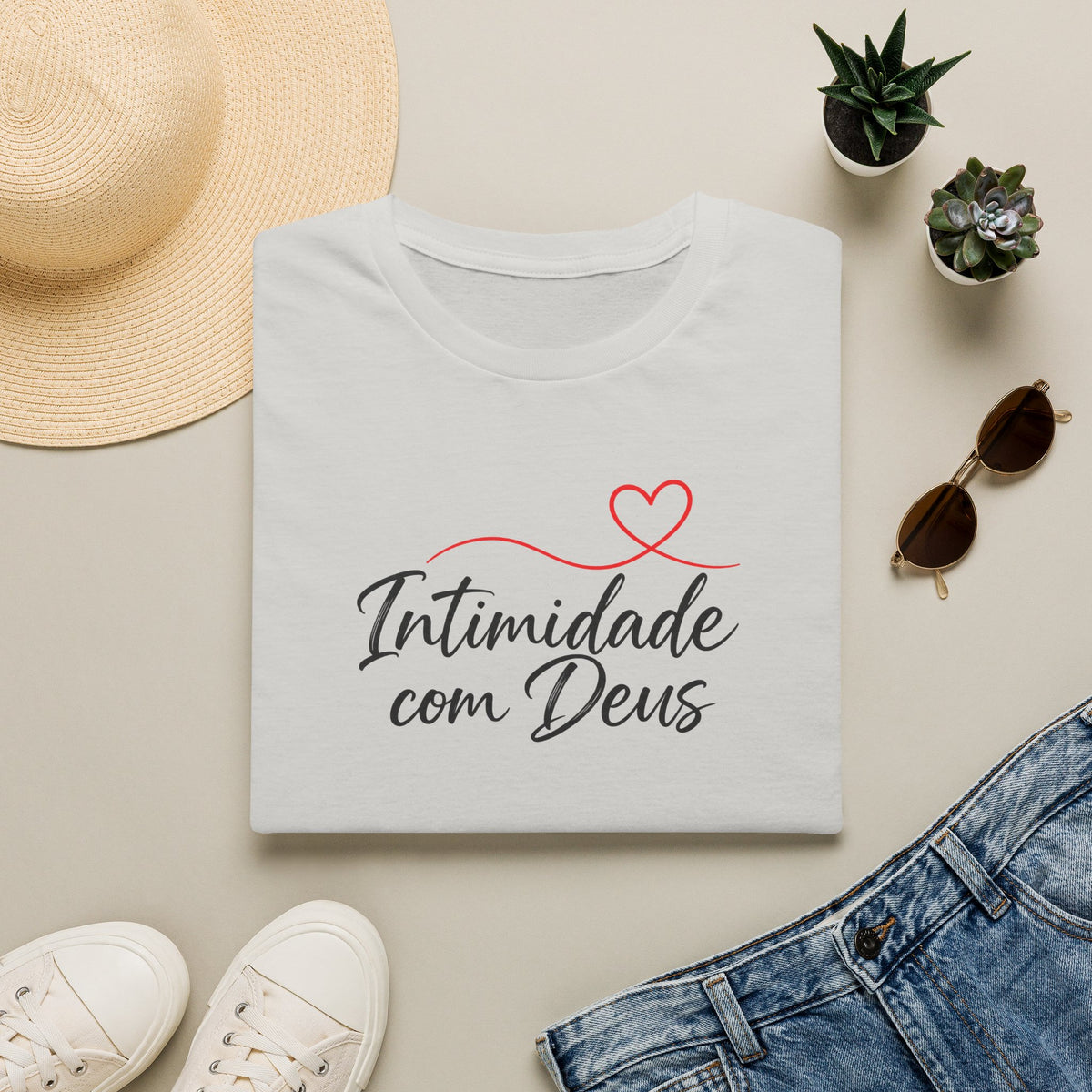 T-Shirt "Intimidade com Deus"