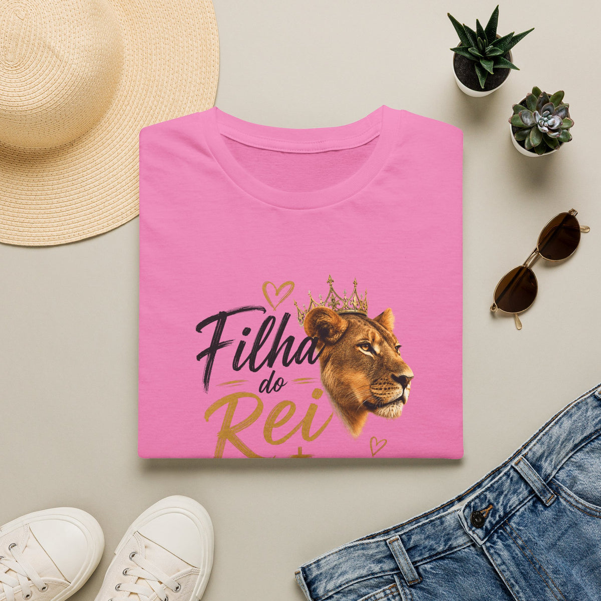 T-Shirt "Filha do Rei"