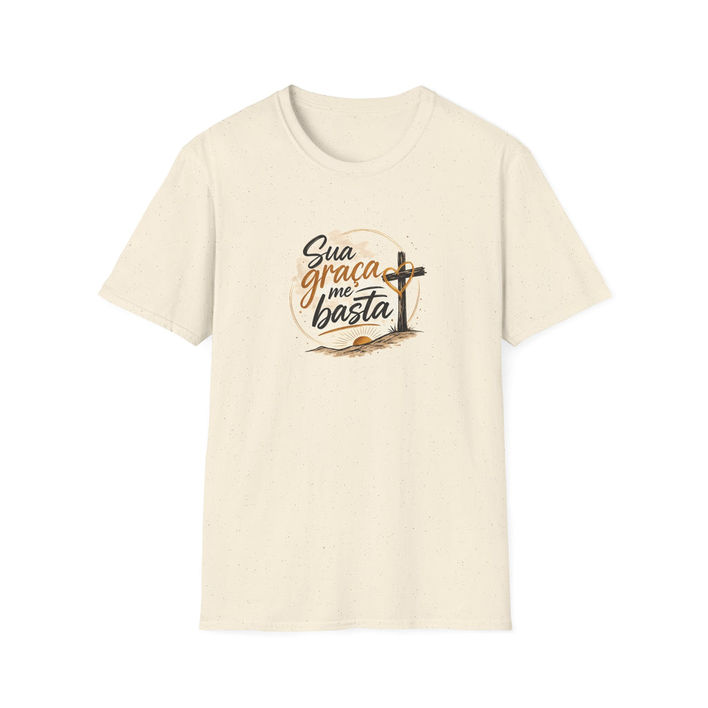 T‑Shirt - "Sua Graça Me Basta"