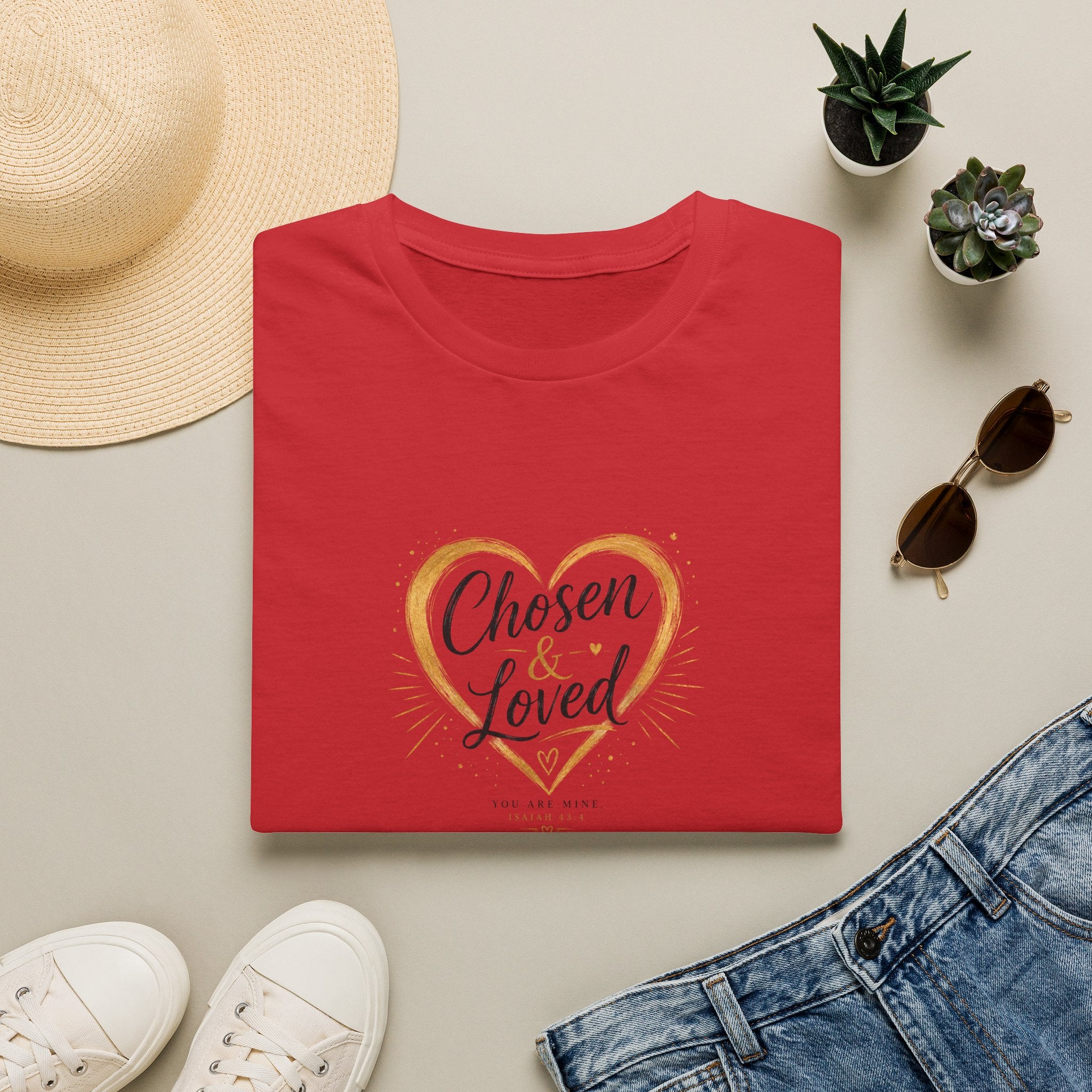T-Shirt "Chosen & Loved"