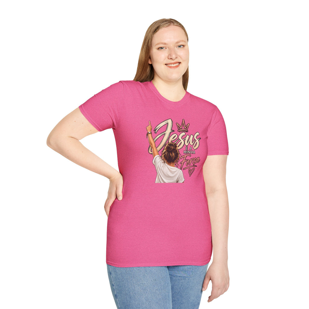 T-Shirt — Jesus é minha força
