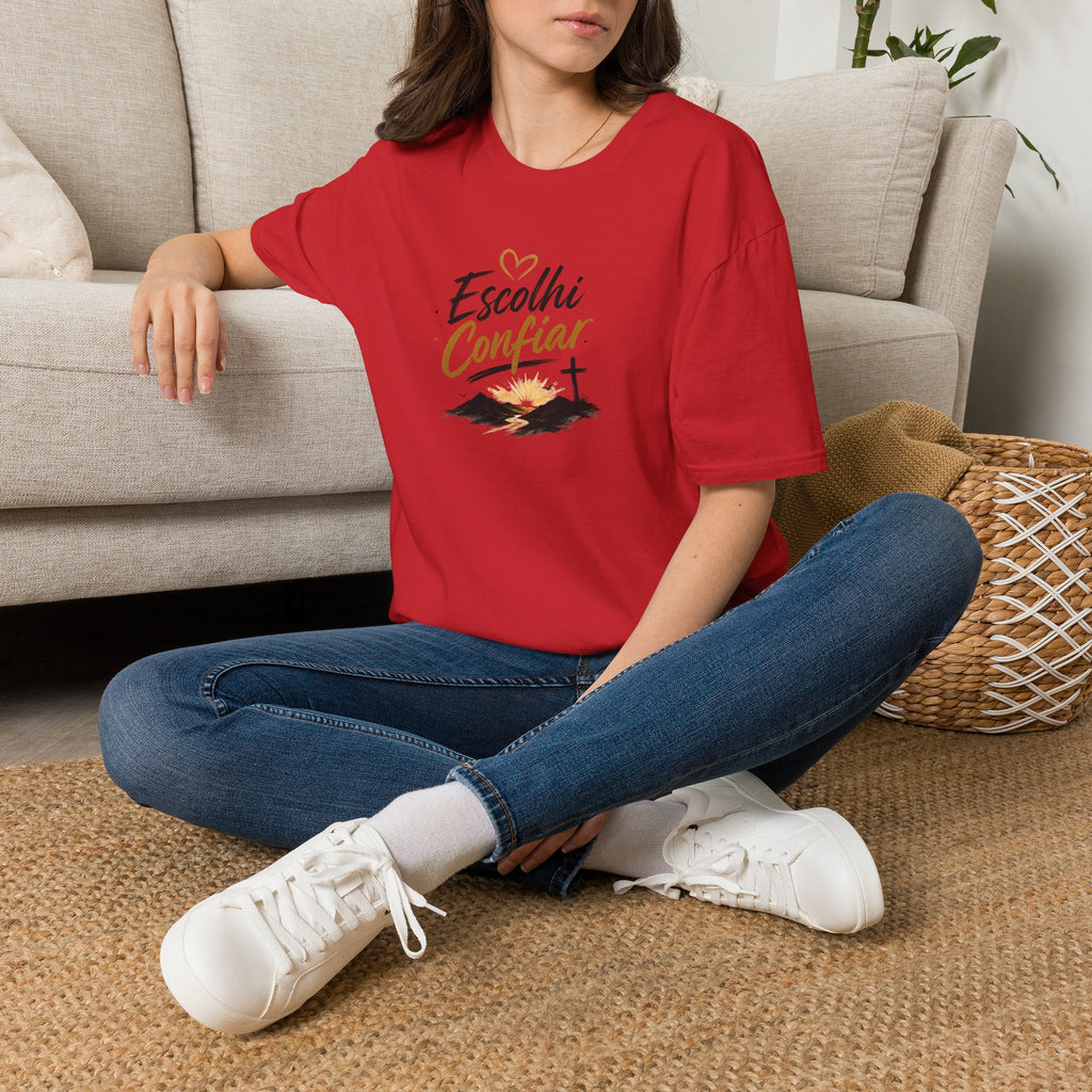 T-Shirt "Escolhi Confiar"