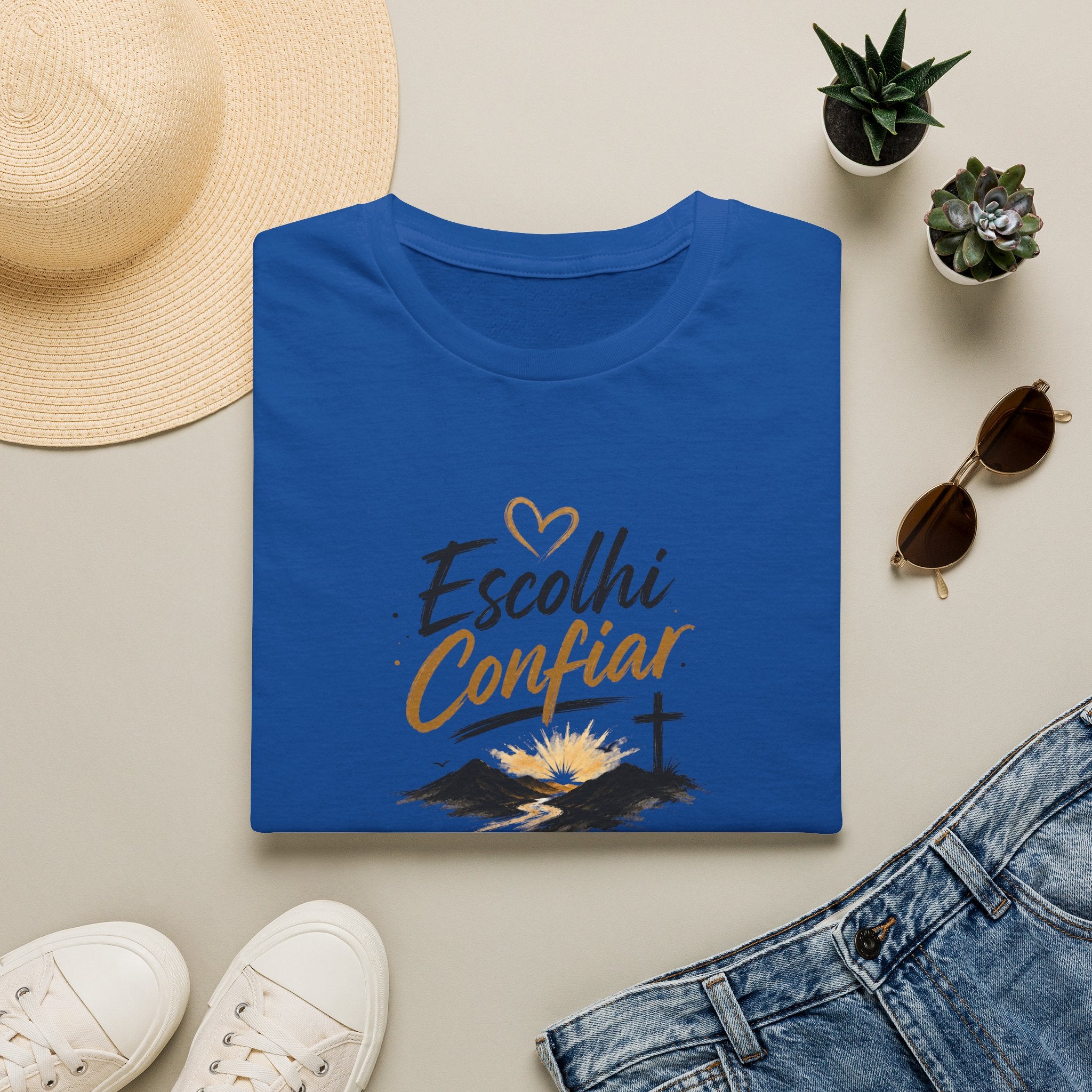 T-Shirt "Escolhi Confiar"