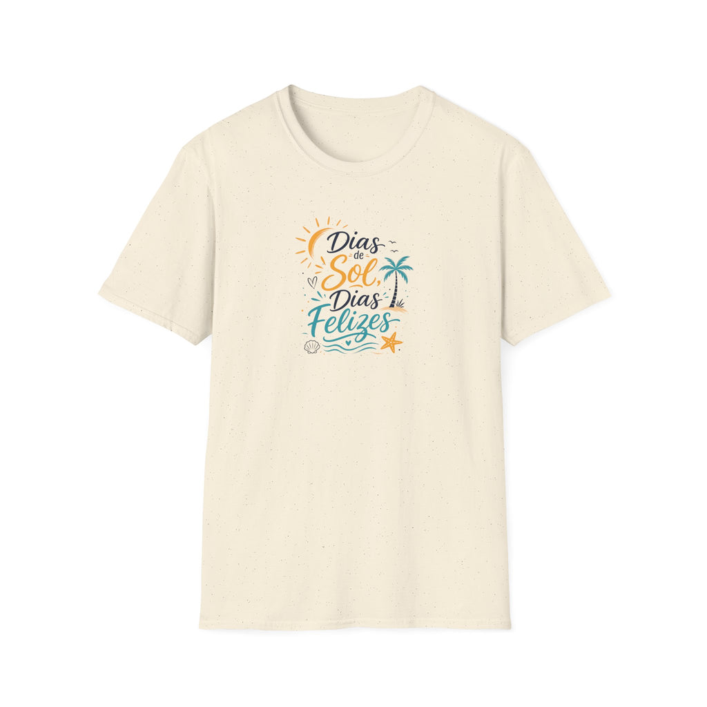 T-Shirt — "Días de Sol, Días Felizes"