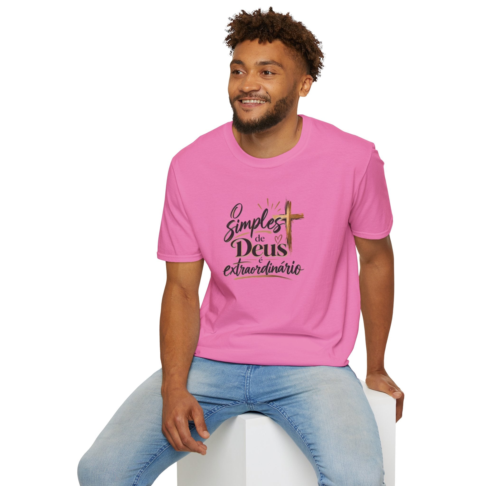 T-Shirt — "O Simples de Deus é Extraordinário"