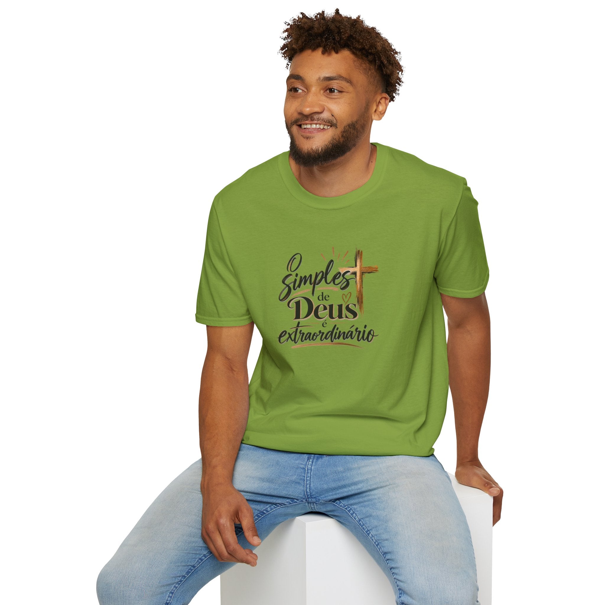 T-Shirt — "O Simples de Deus é Extraordinário"