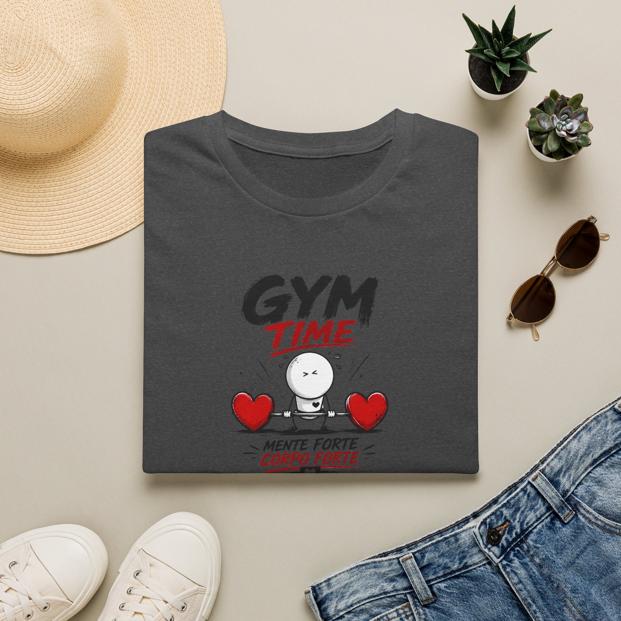 T-Ship "Gym Time, mente forte corpo forte