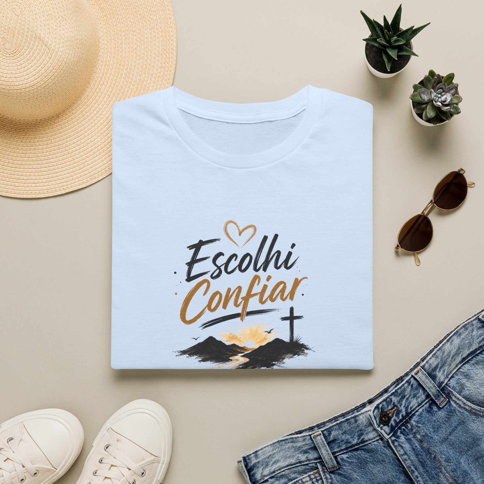 T-Shirt "Escolhi Confiar"
