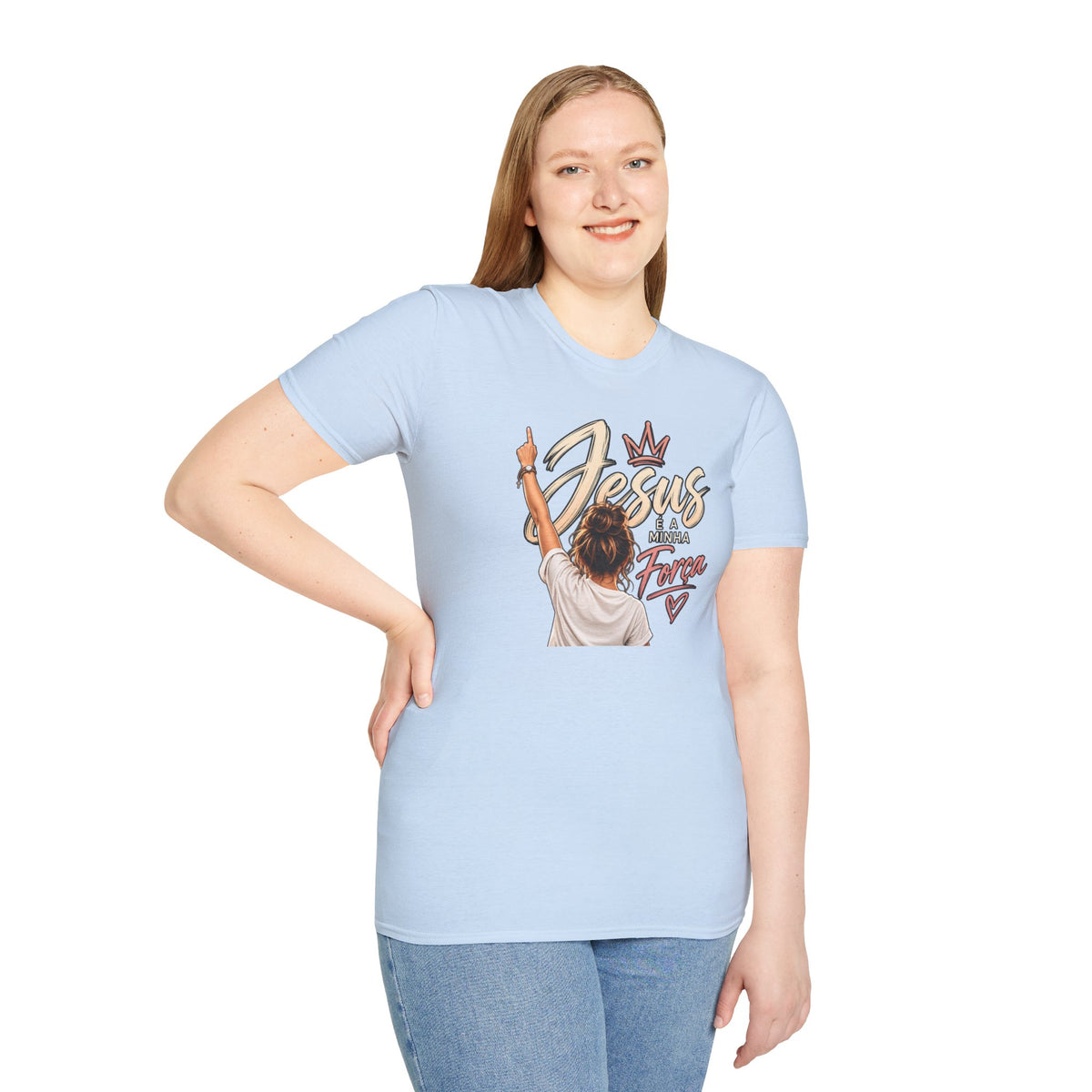 T-Shirt — Jesus é minha força