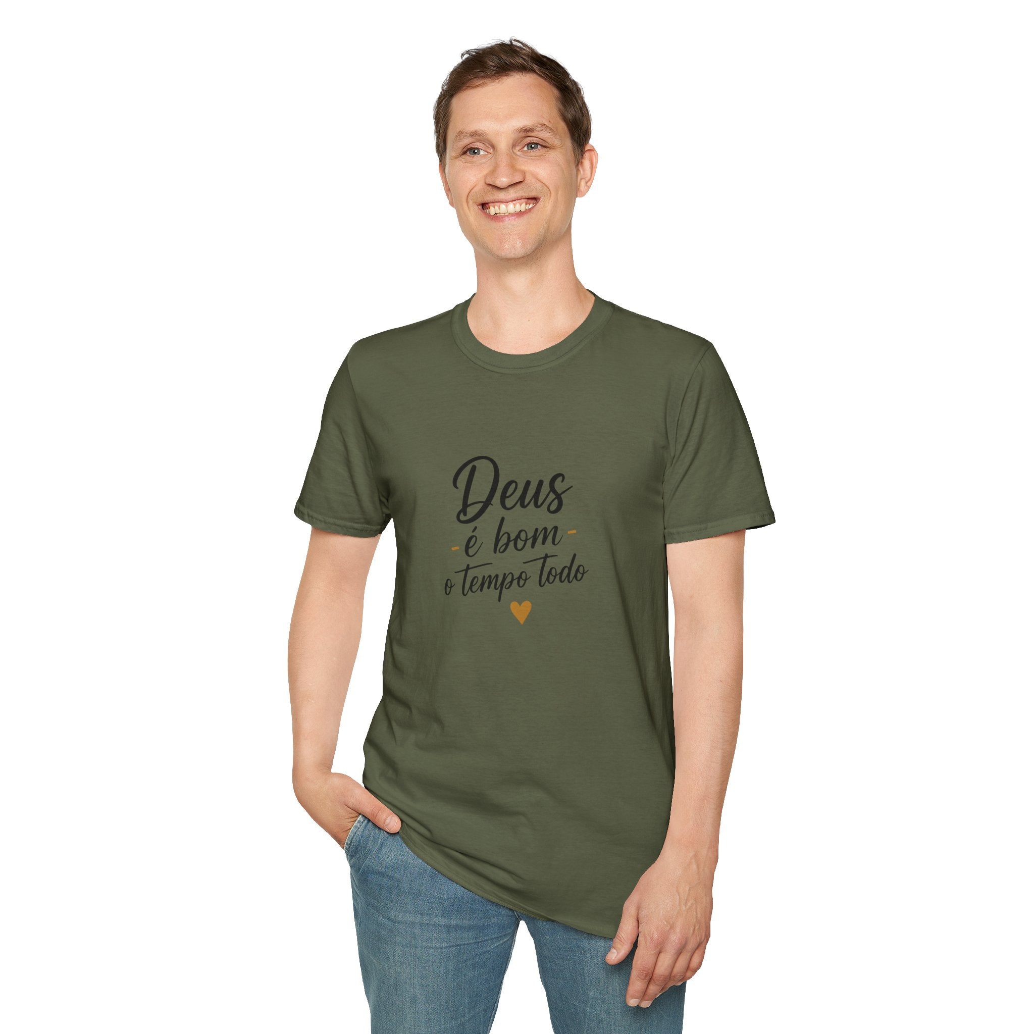 T-Shirt "Deus é bom o tempo todo"