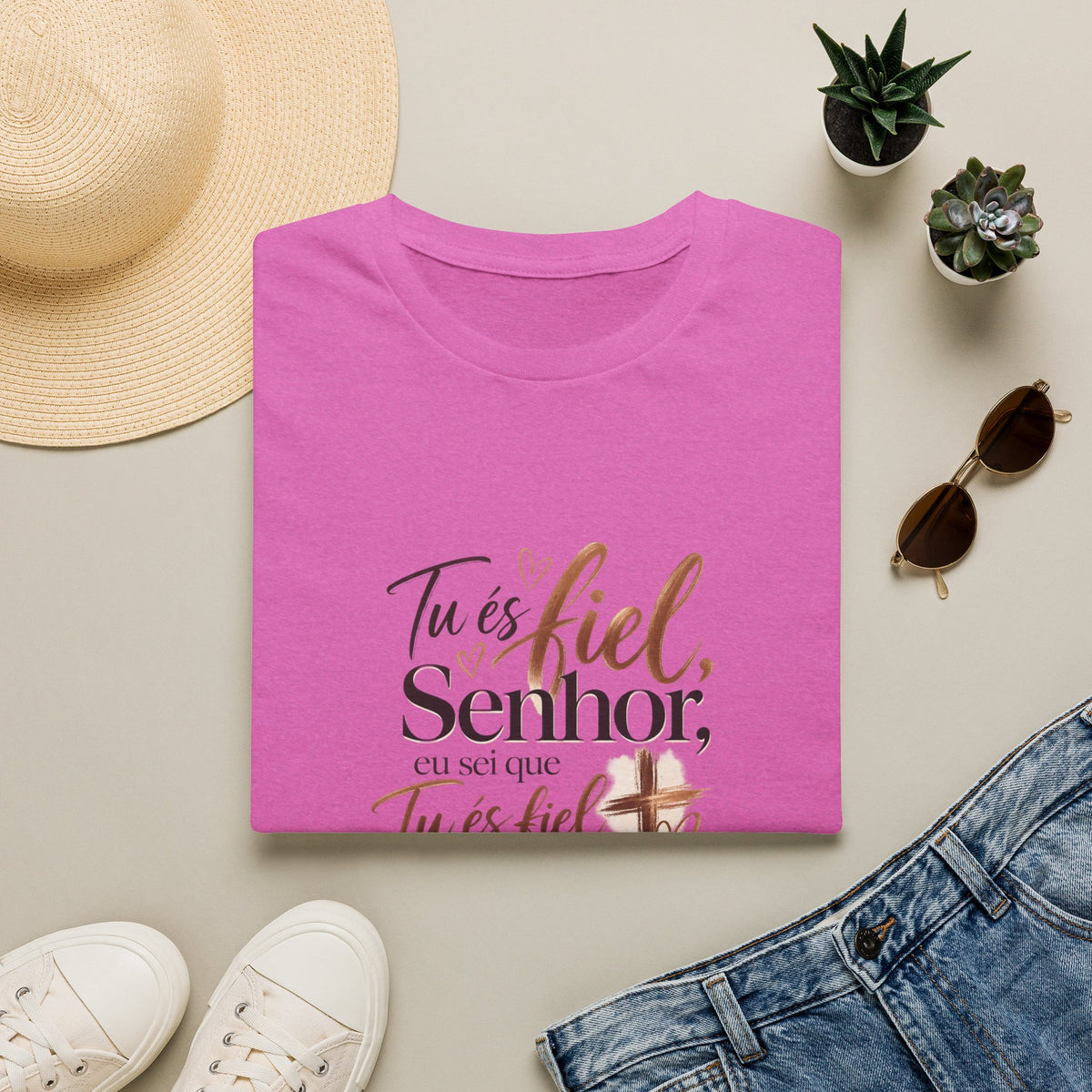 Tu Es Fiel Señor Christian Faith T-Shirt