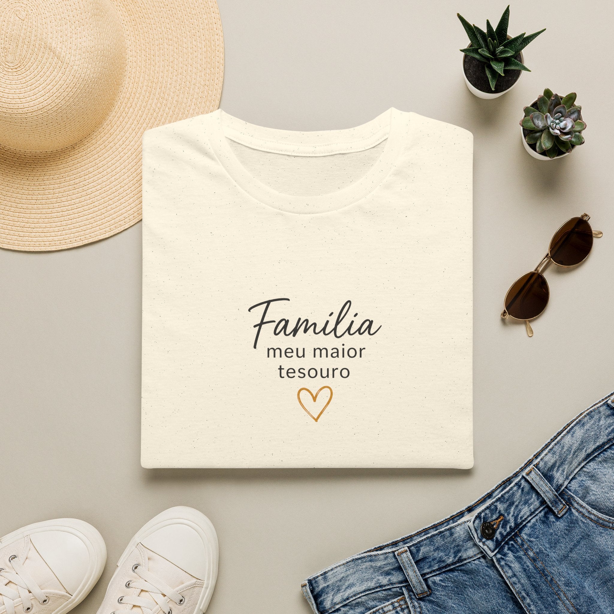 T-Shirt "Familia meu maior tesouro"