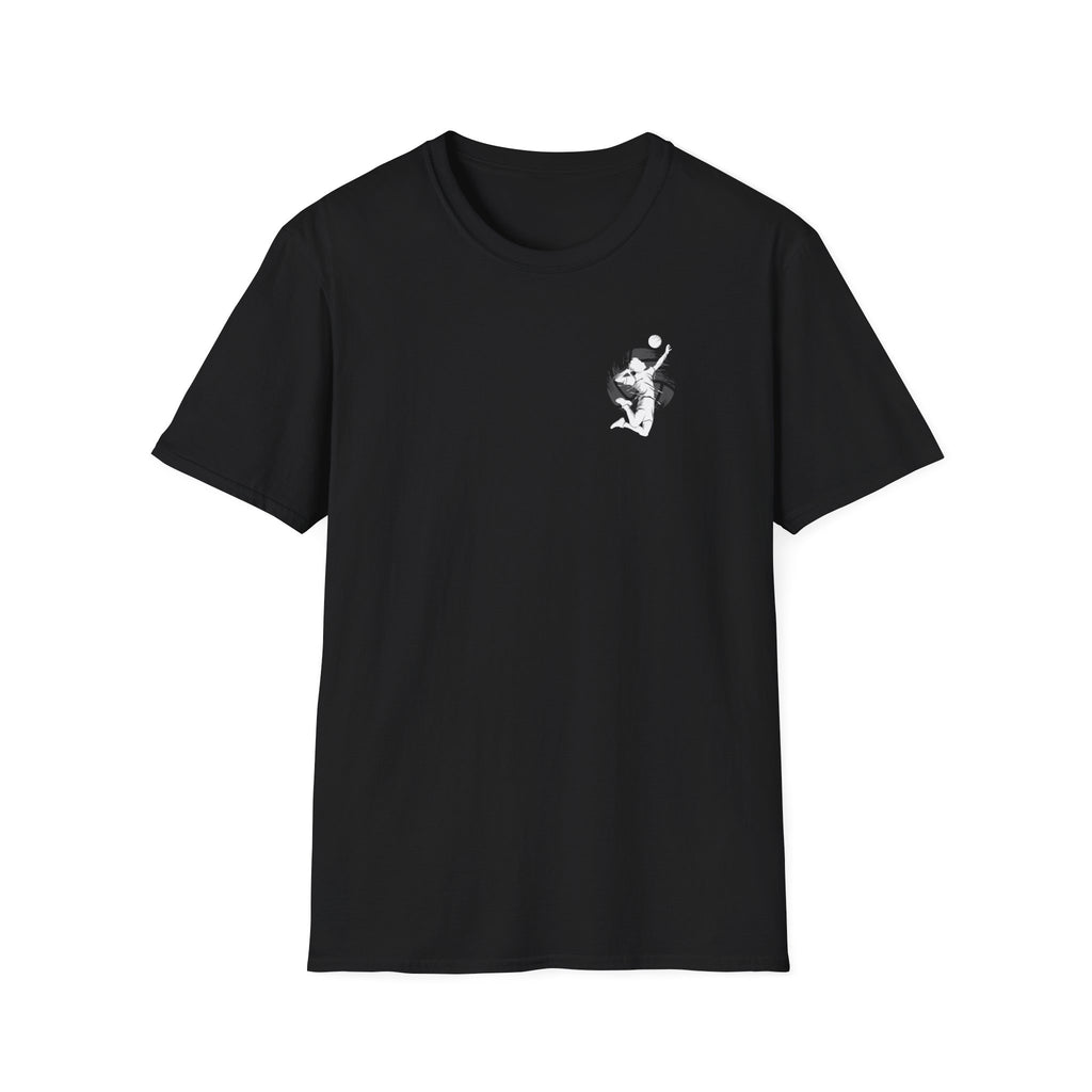 T-Shirt — “Fly High Hit Hard” Volleyboll