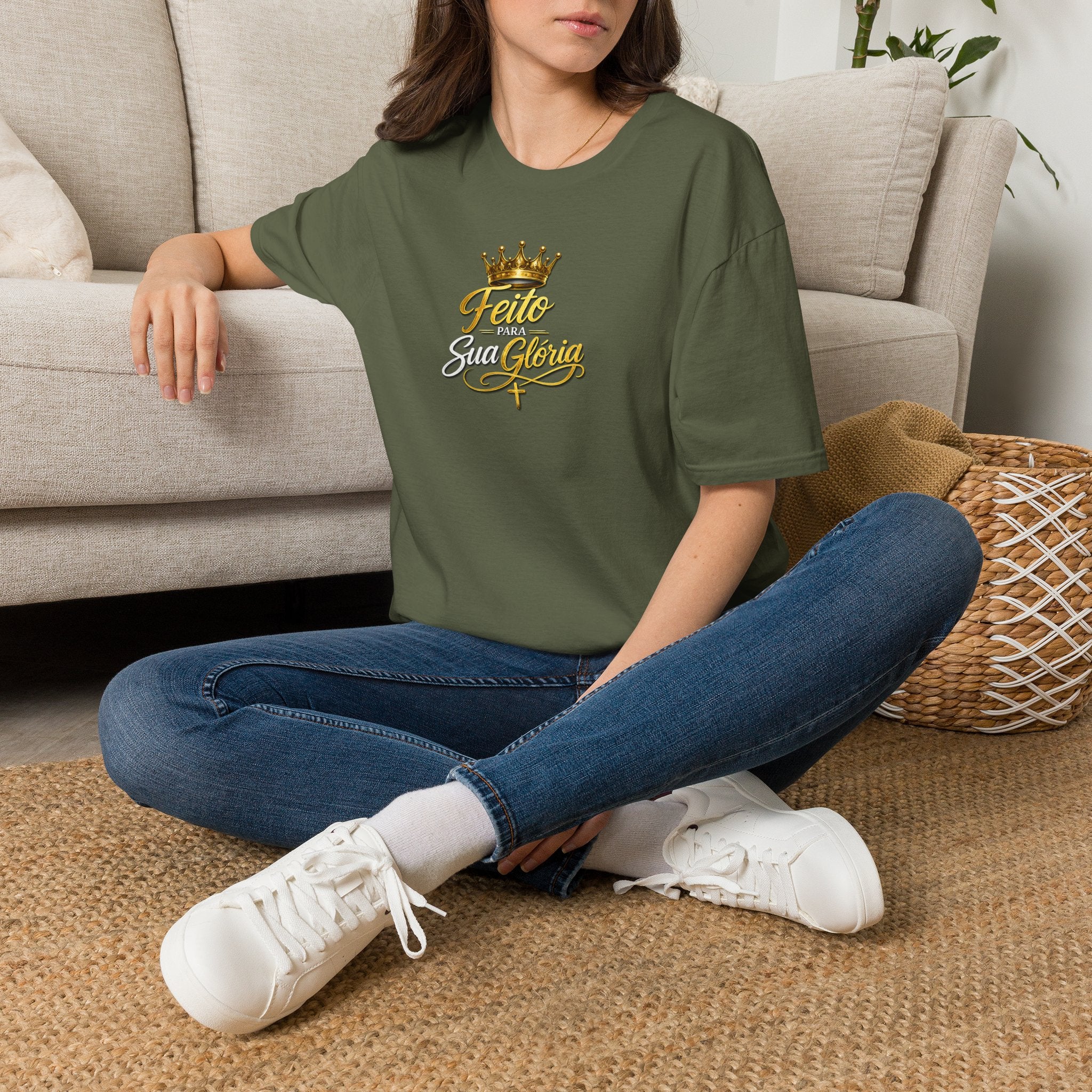 T-Shirt "Feito Para Sua Glória"