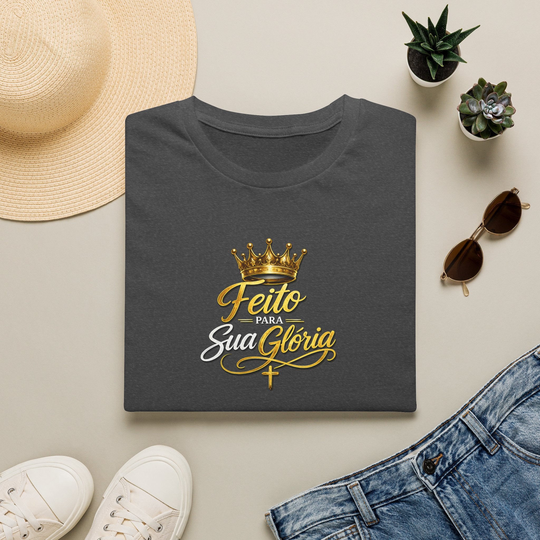 T-Shirt "Feito Para Sua Glória"