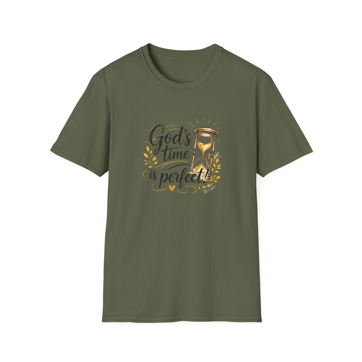 T-Shirt "God's Time Is Perfect"