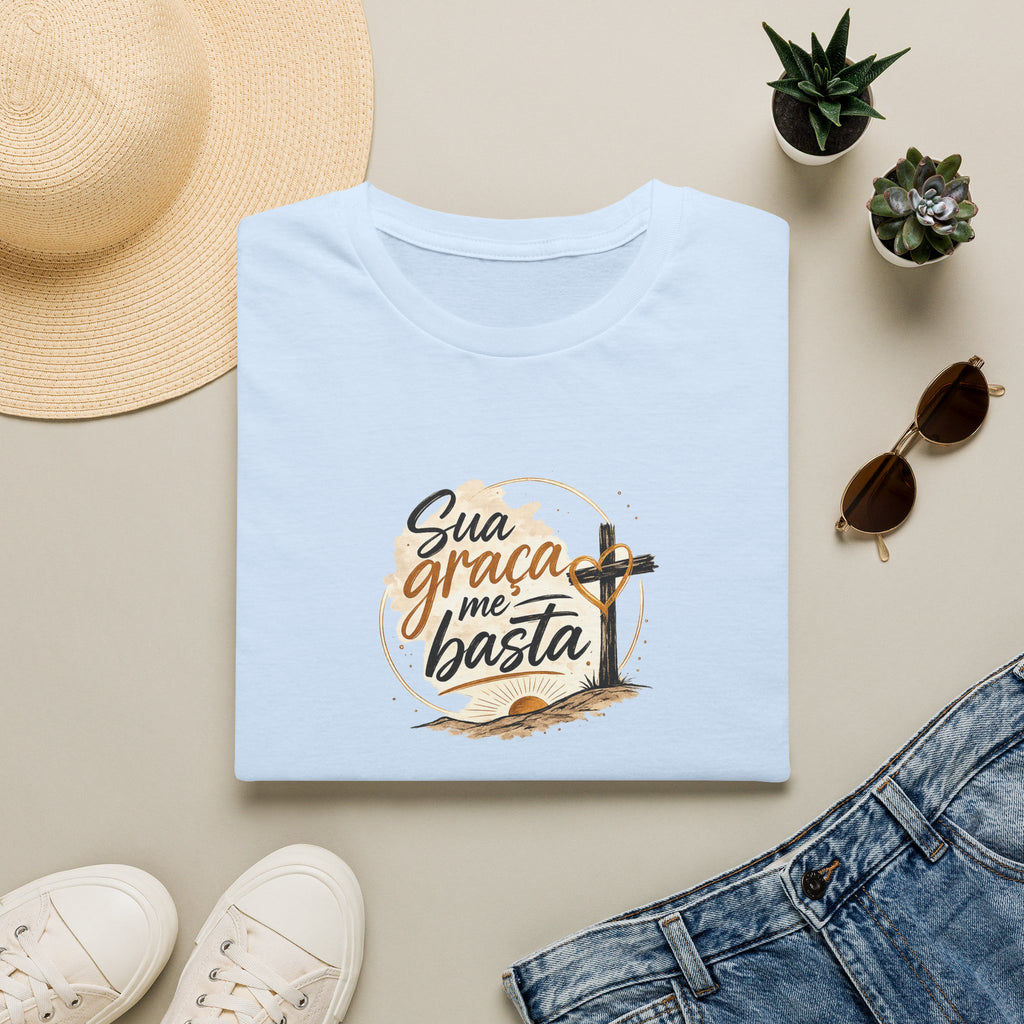 T‑Shirt - "Sua Graça Me Basta"