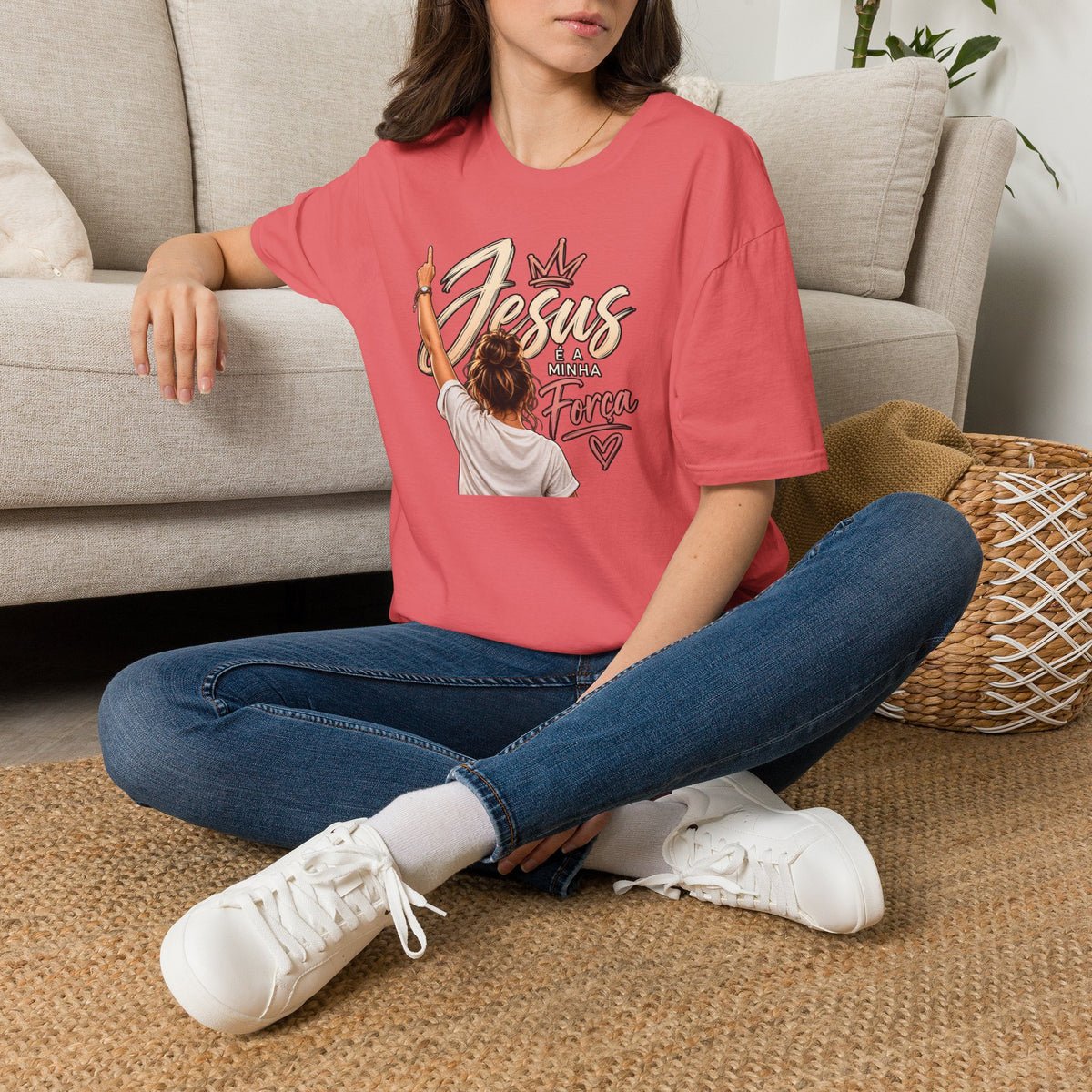 T-Shirt — Jesus é minha força