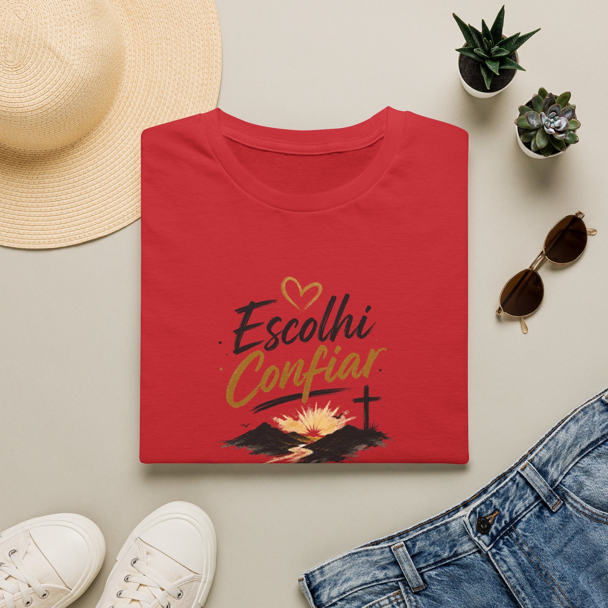 T-Shirt "Escolhi Confiar"