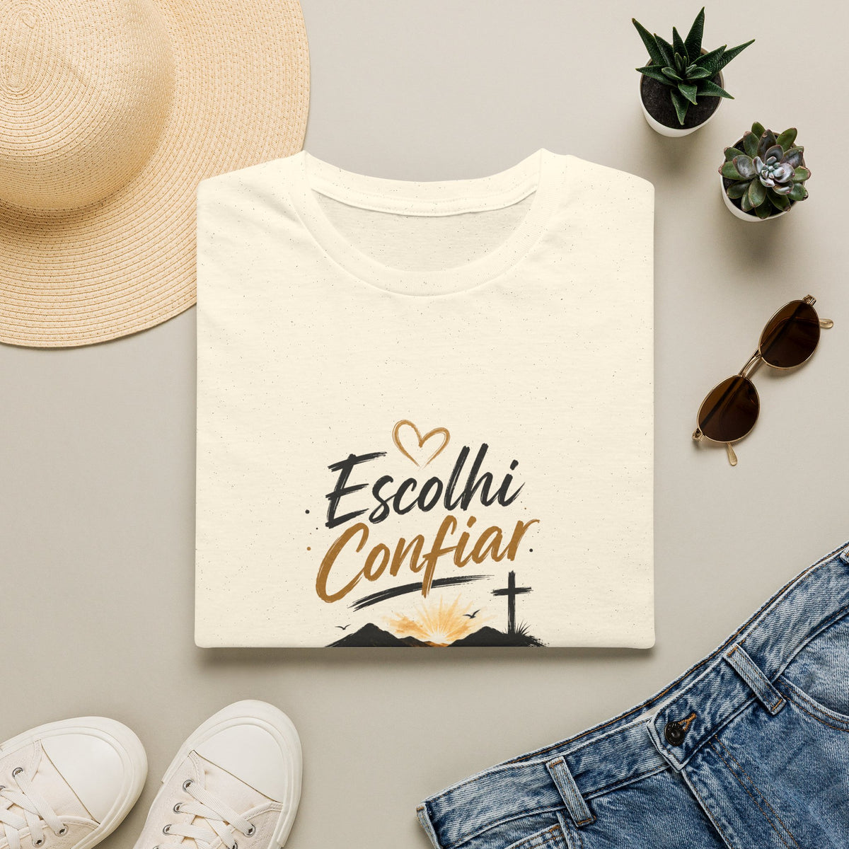 T-Shirt — "Escolhi Confiar"