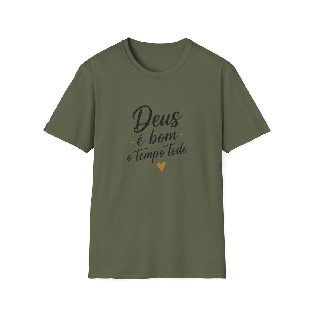T-Shirt "Deus é bom o tempo todo"