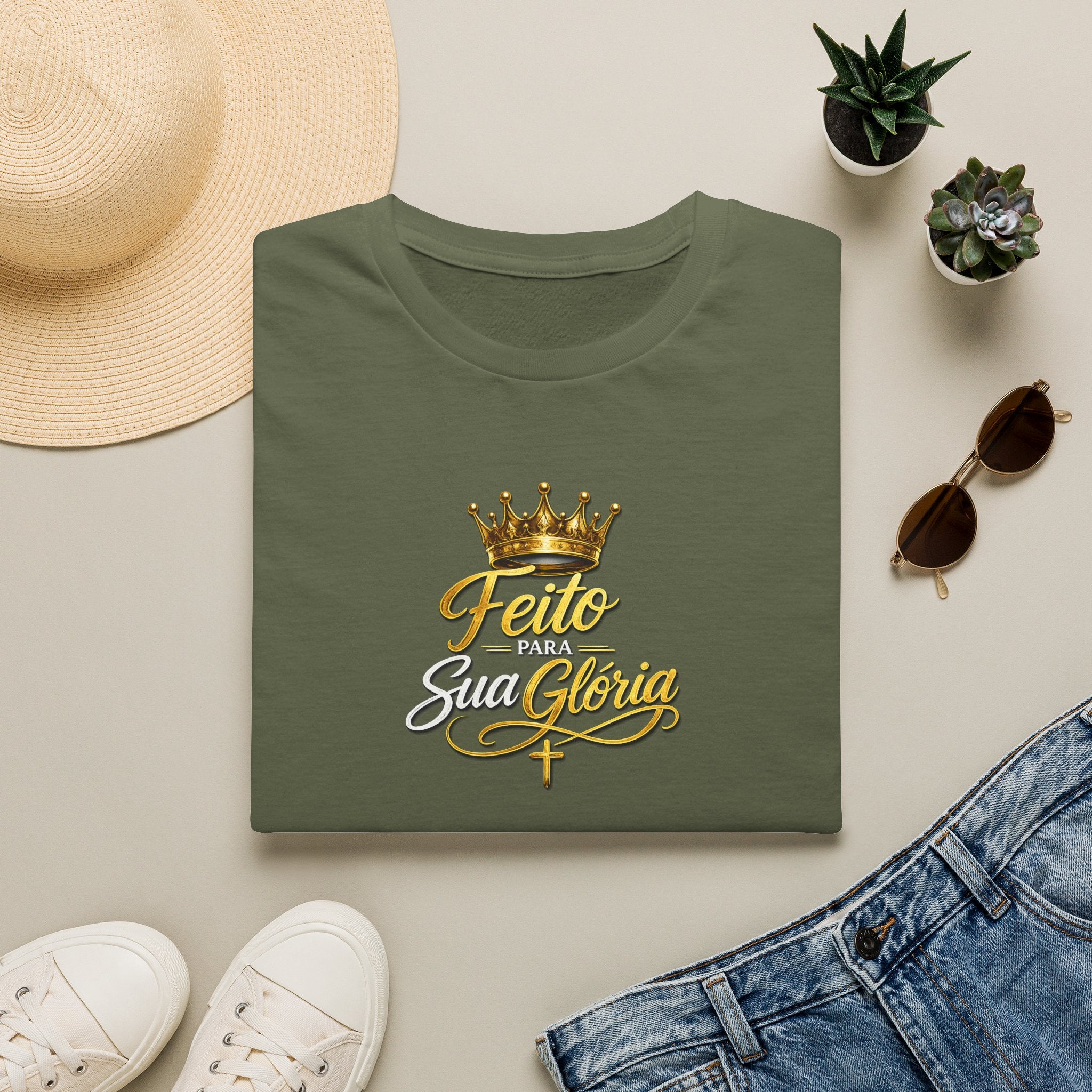 T-Shirt "Feito Para Sua Glória"
