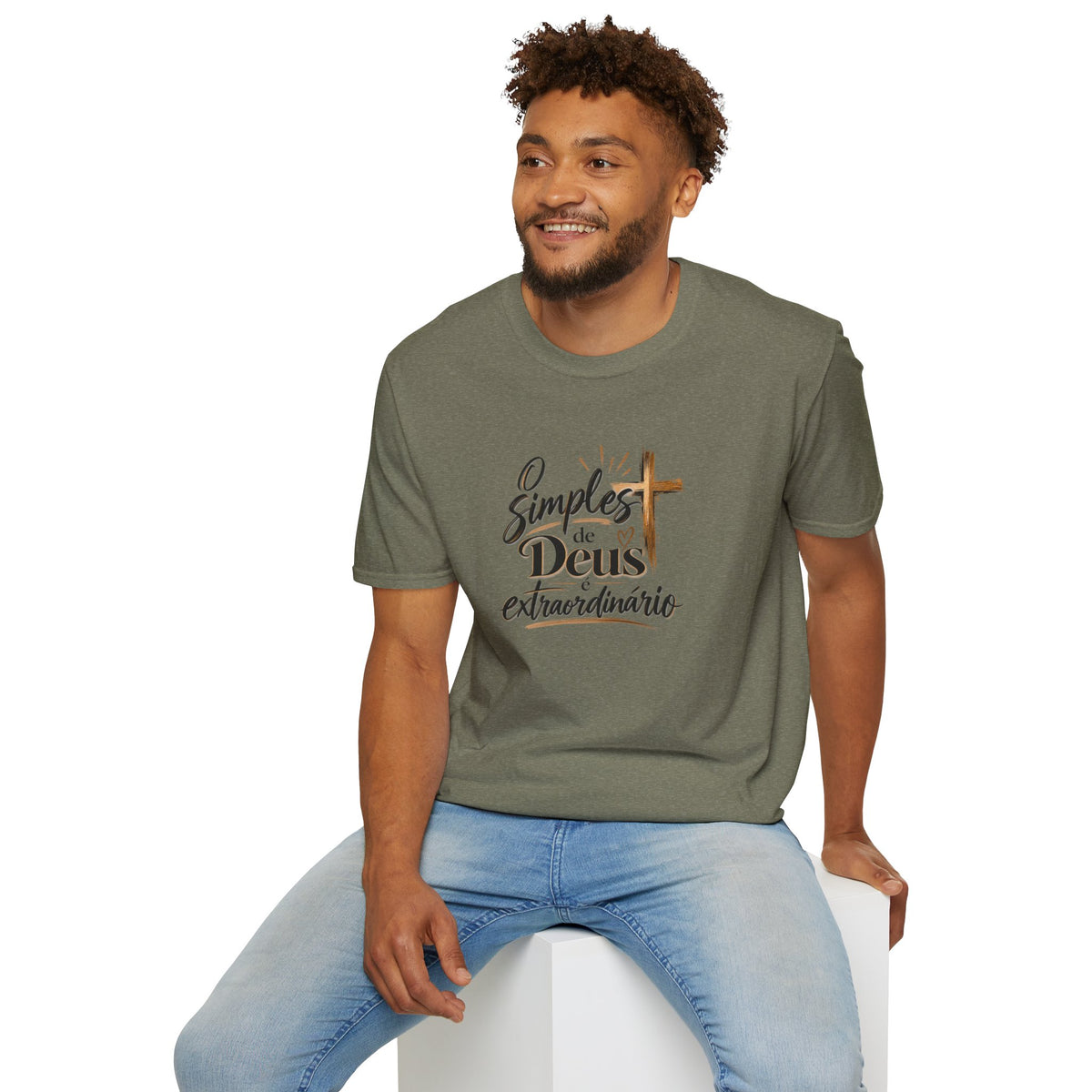 T-Shirt — "O Simples de Deus é Extraordinário"